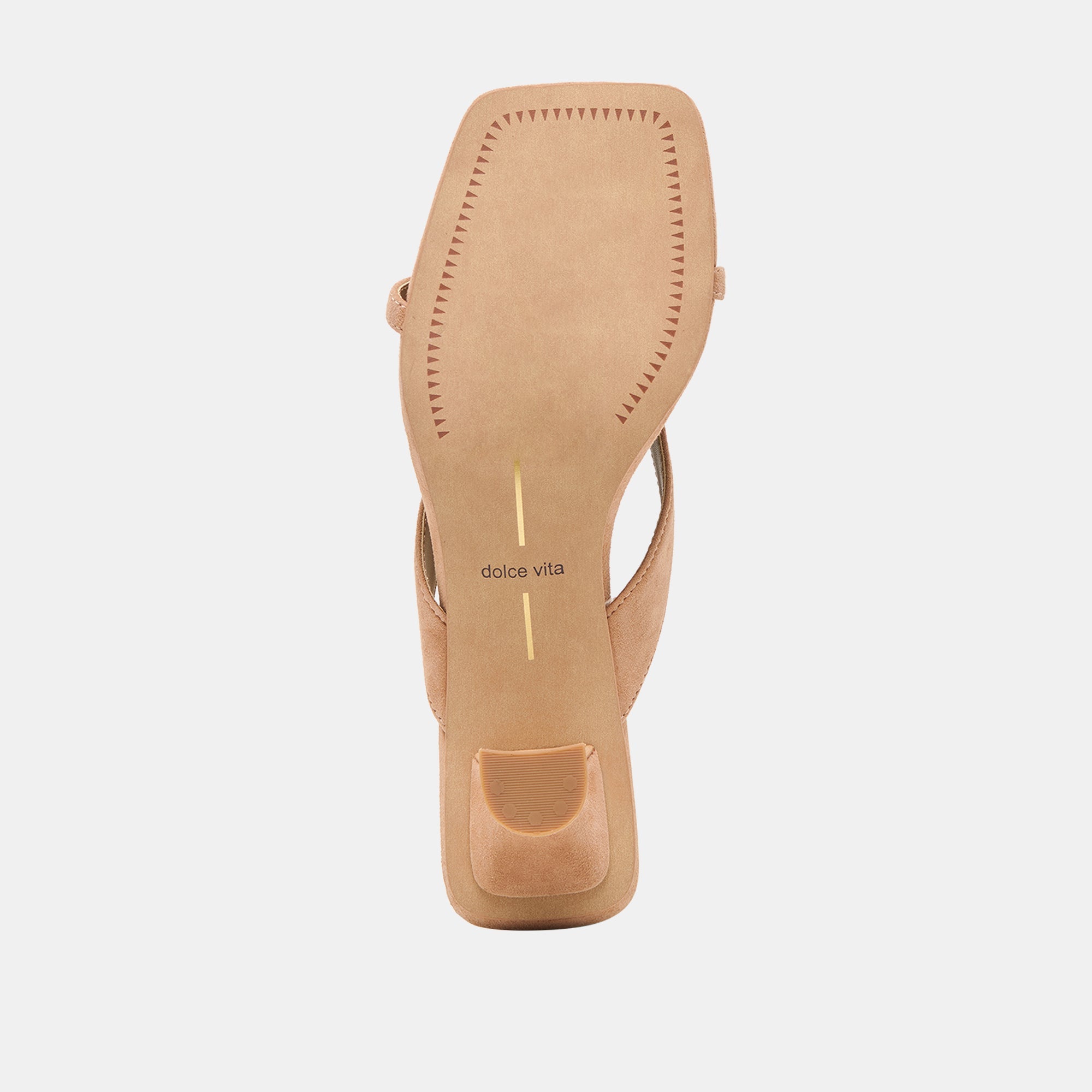 BREVEL HEELS TOFFEE SUEDE