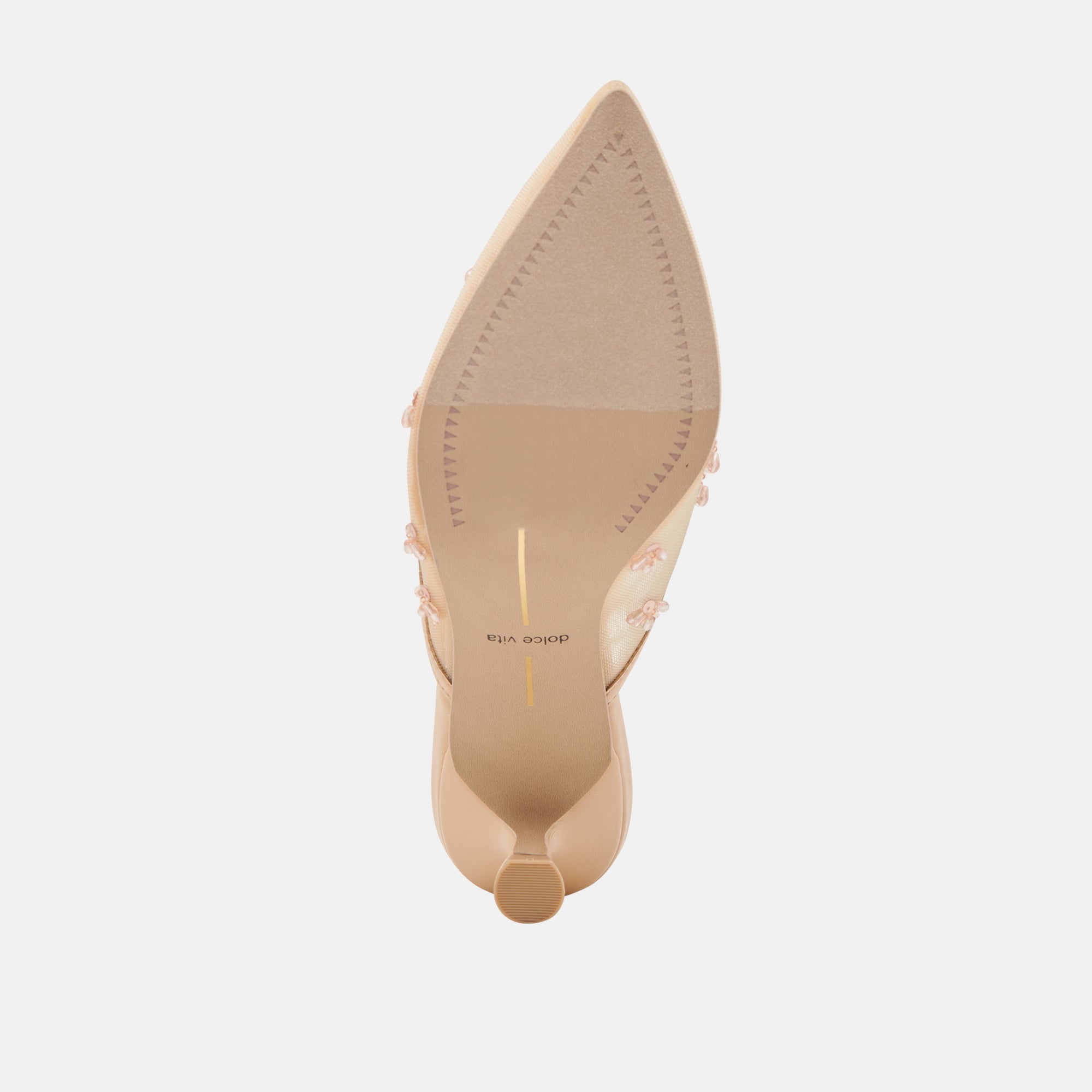 CLARA WIDE HEELS FRENCH VANILLA MESH
