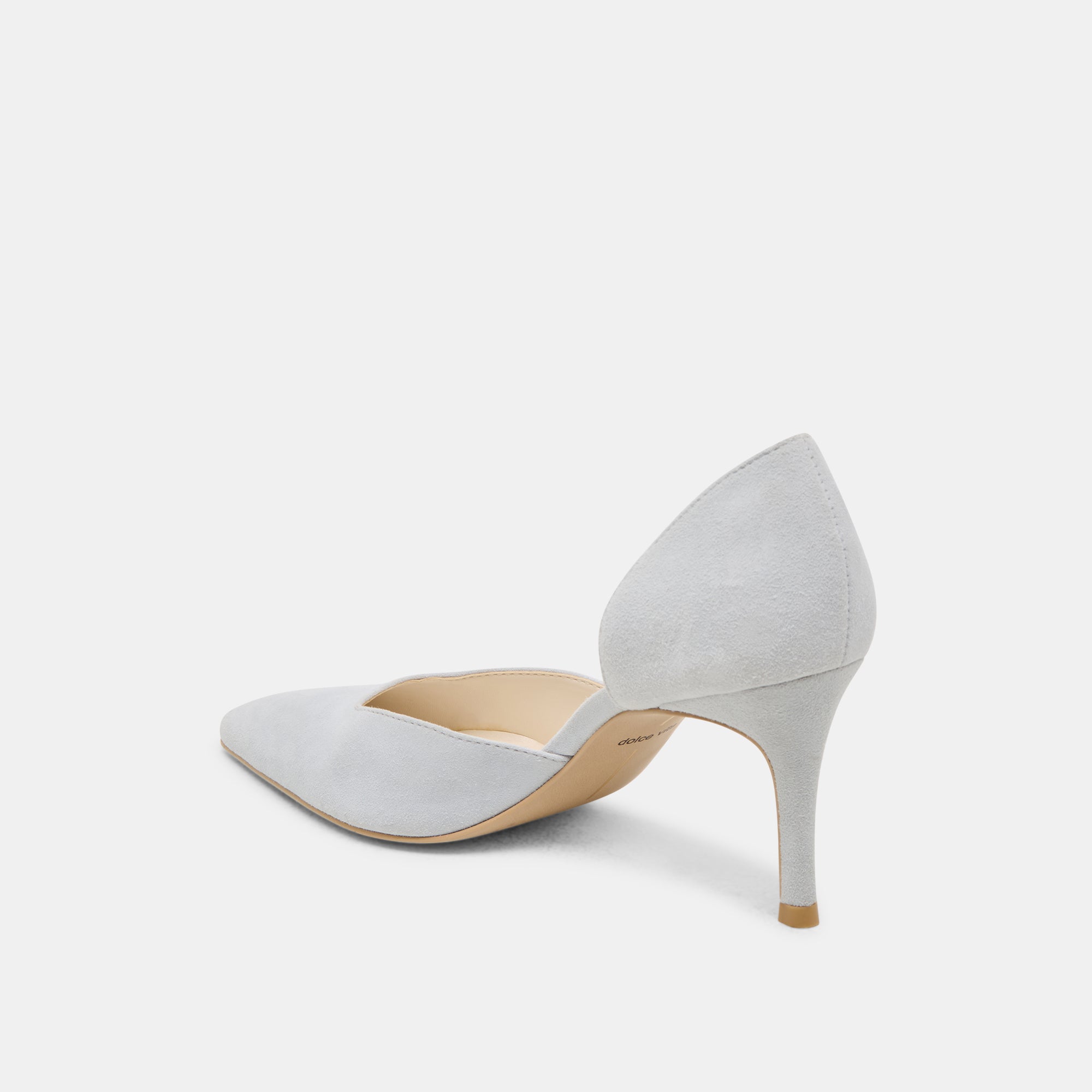 ELOY HEELS LIGHT BLUE SUEDE