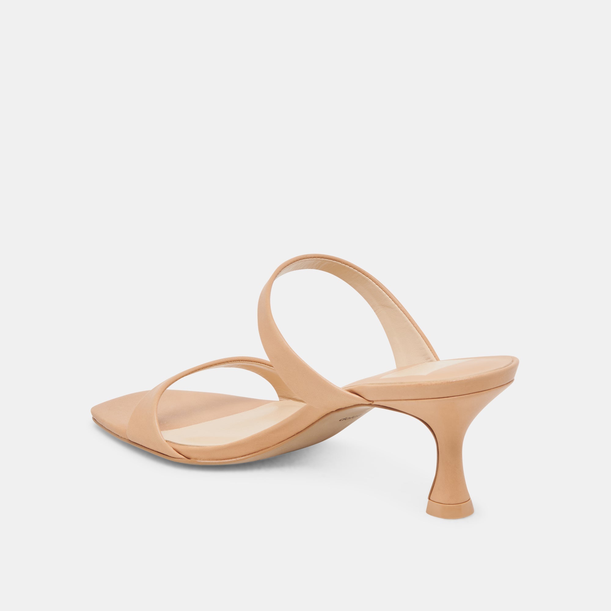 GENORA HEELS CAFE LEATHER - re:vita