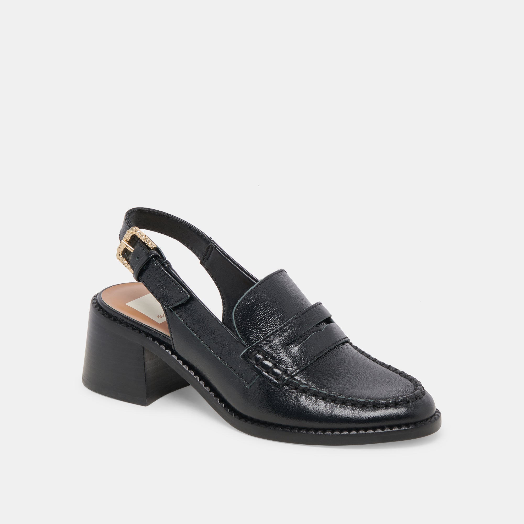 HARDI HEELS MIDNIGHT CRINKLE PATENT - re:vita