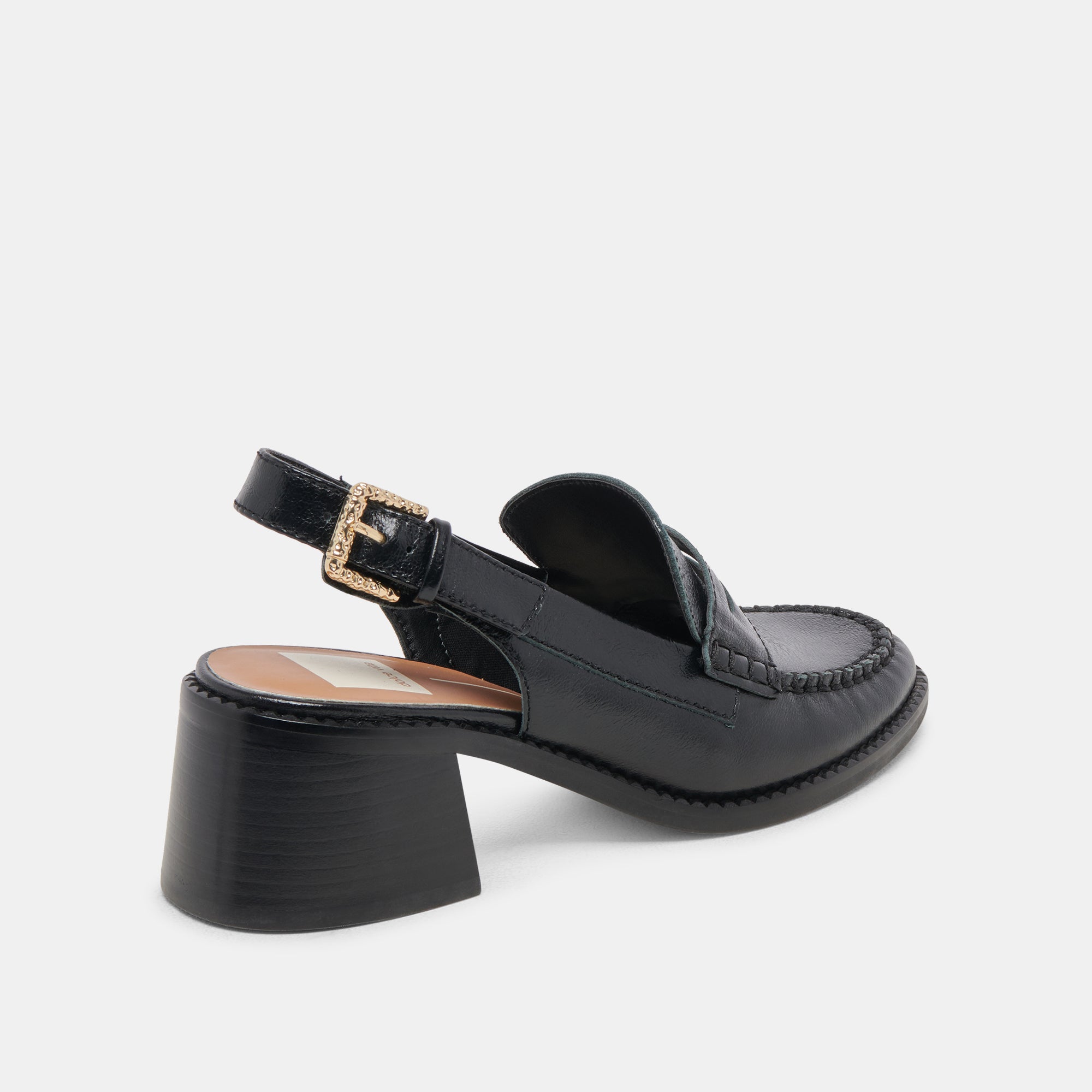 HARDI HEELS MIDNIGHT CRINKLE PATENT - re:vita