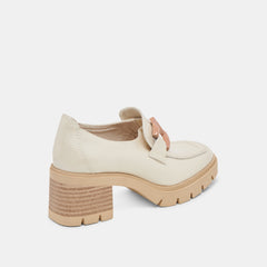 HAROLD HEELS IVORY PATENT LEATHER - re:vita