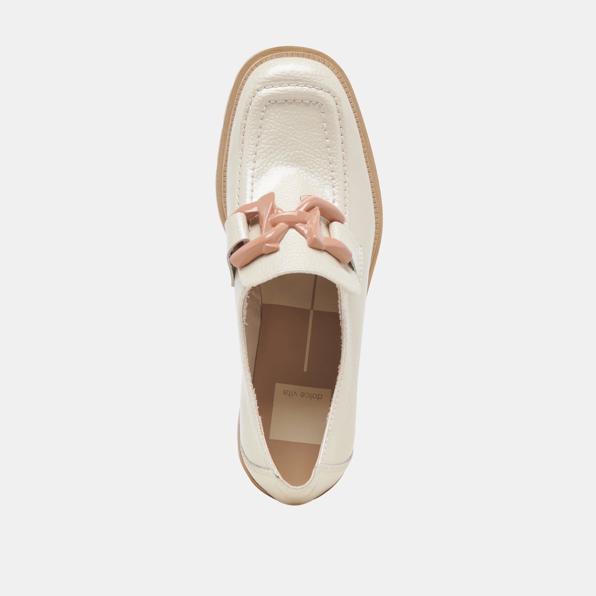 HAROLD HEELS IVORY PATENT LEATHER - re:vita