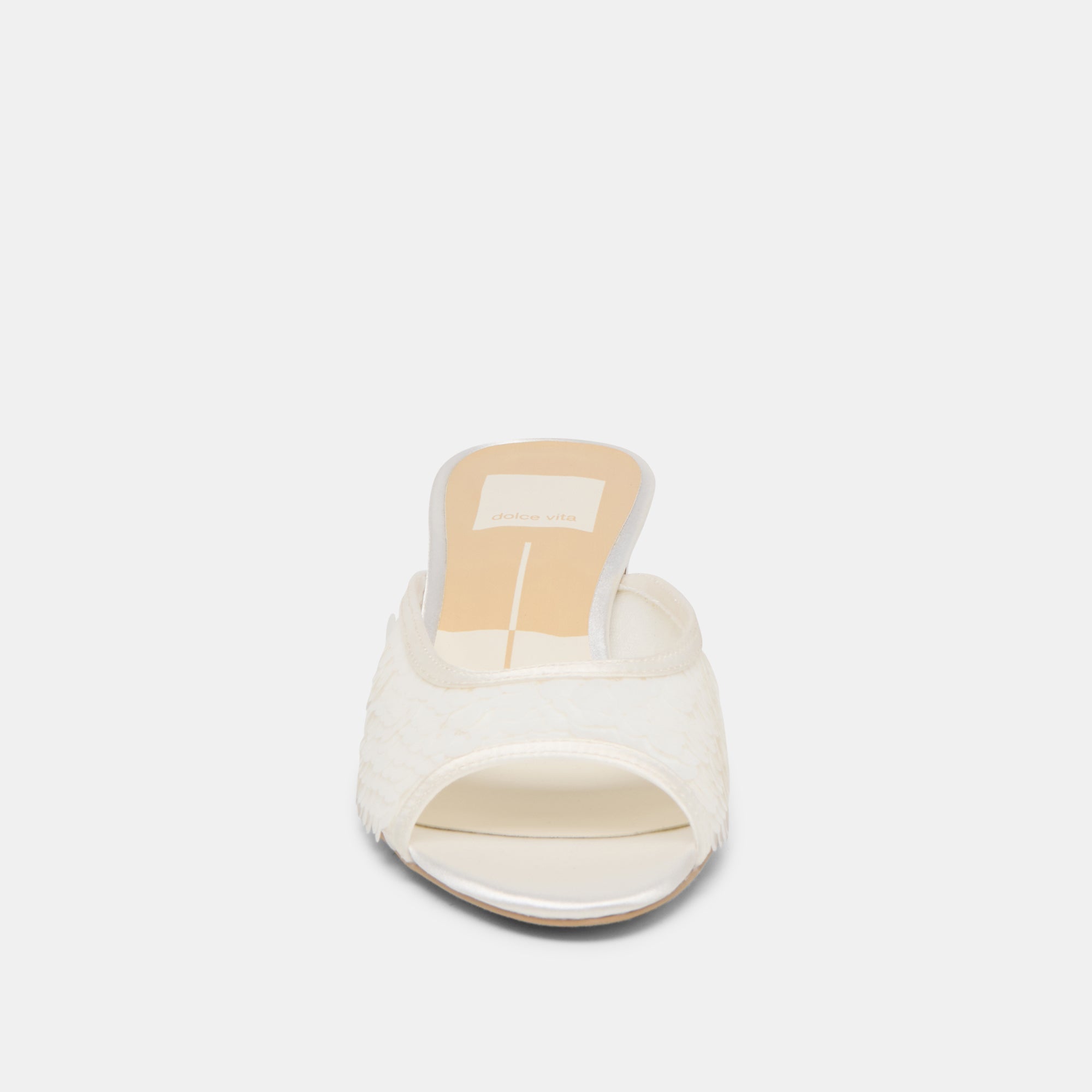 INGA HEELS OFF WHITE SEQUIN