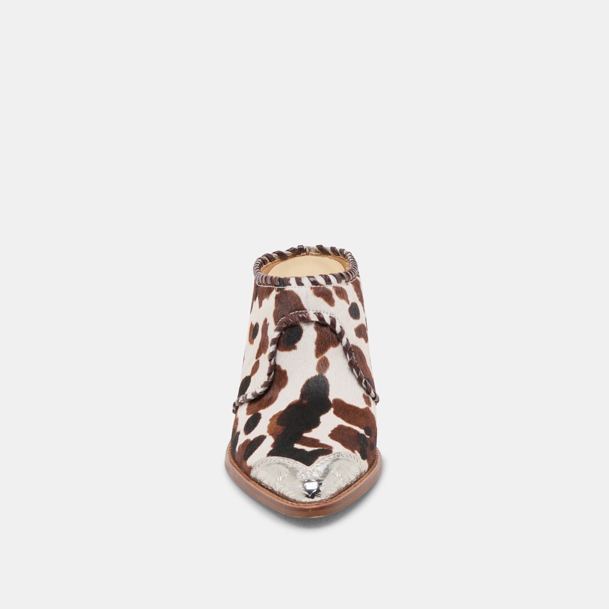 JOLYN HEELS COCOA TAURUS CALF HAIR