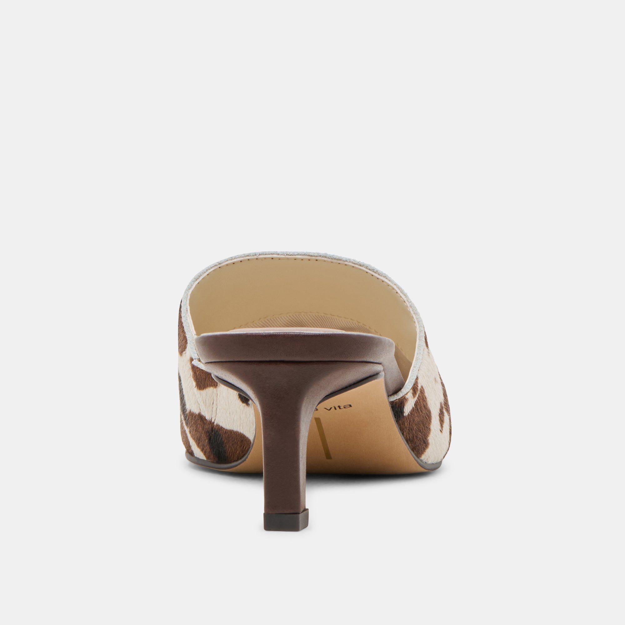 LEXY HEELS COCOA TAURUS CALF HAIR