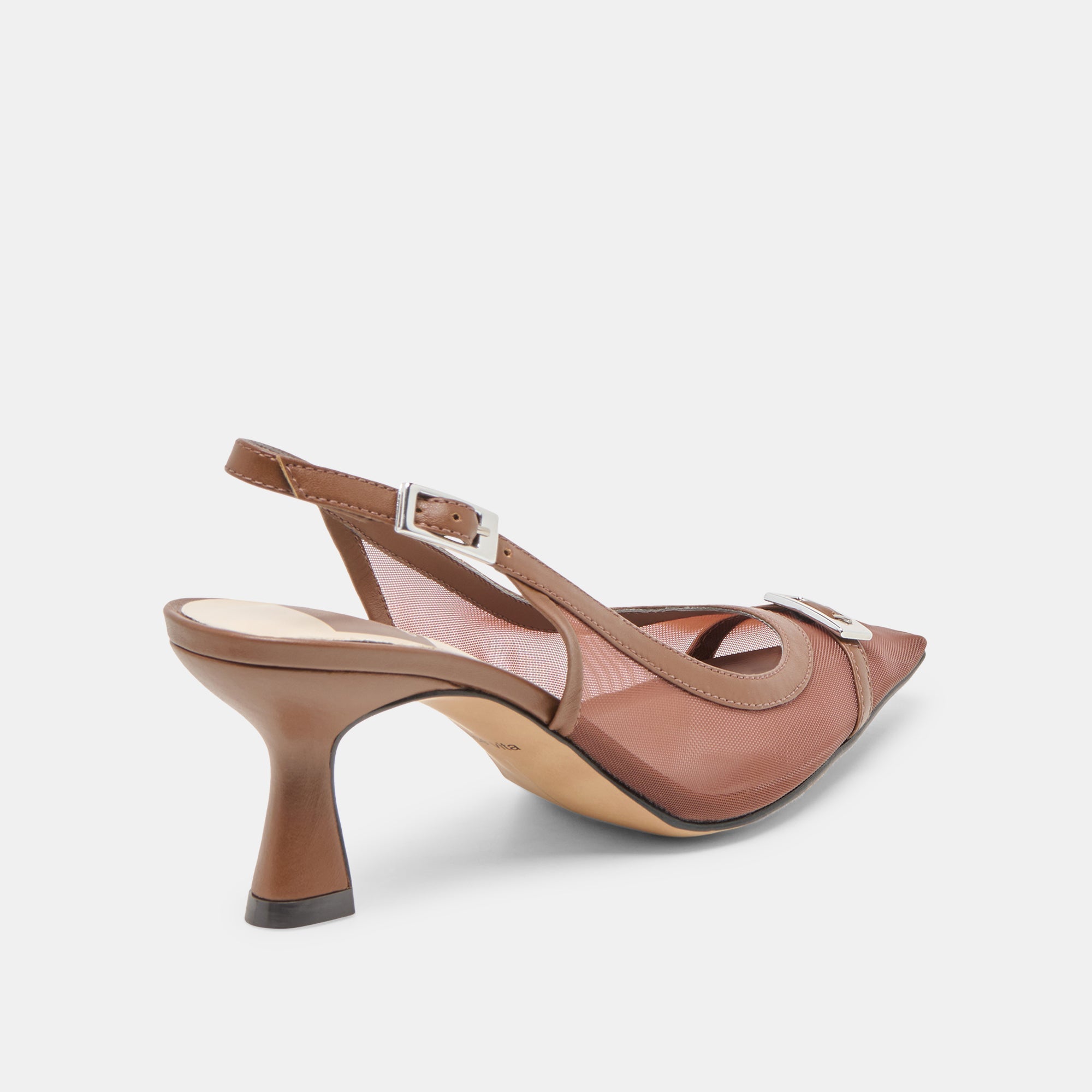LORINE HEELS ESPRESSO MESH