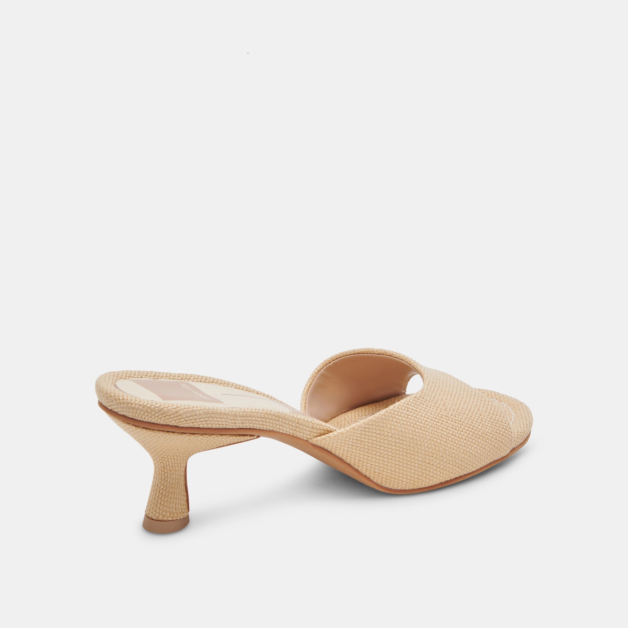 MACOY HEELS LT NATURAL RAFFIA - re:vita