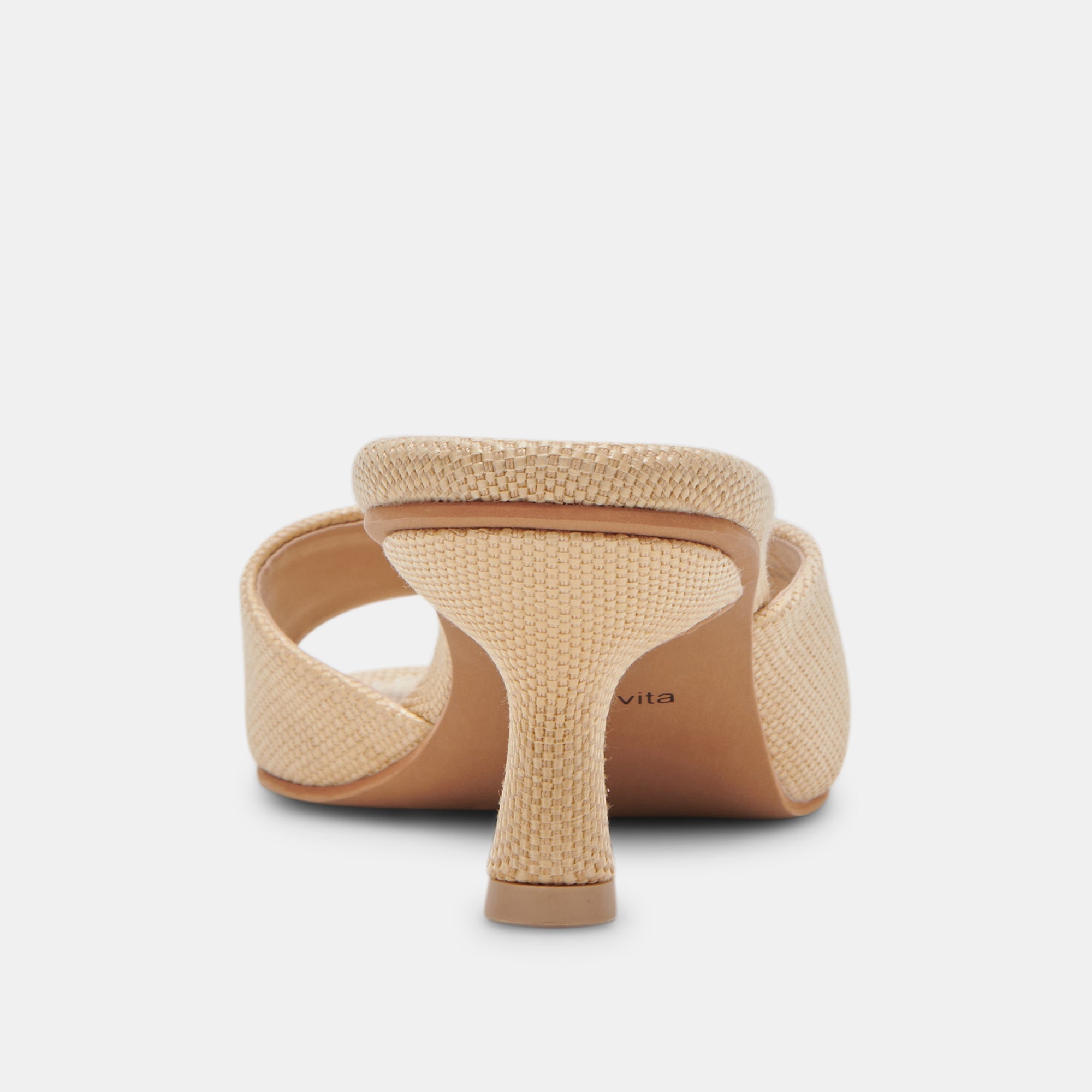 MACOY HEELS LT NATURAL RAFFIA - re:vita