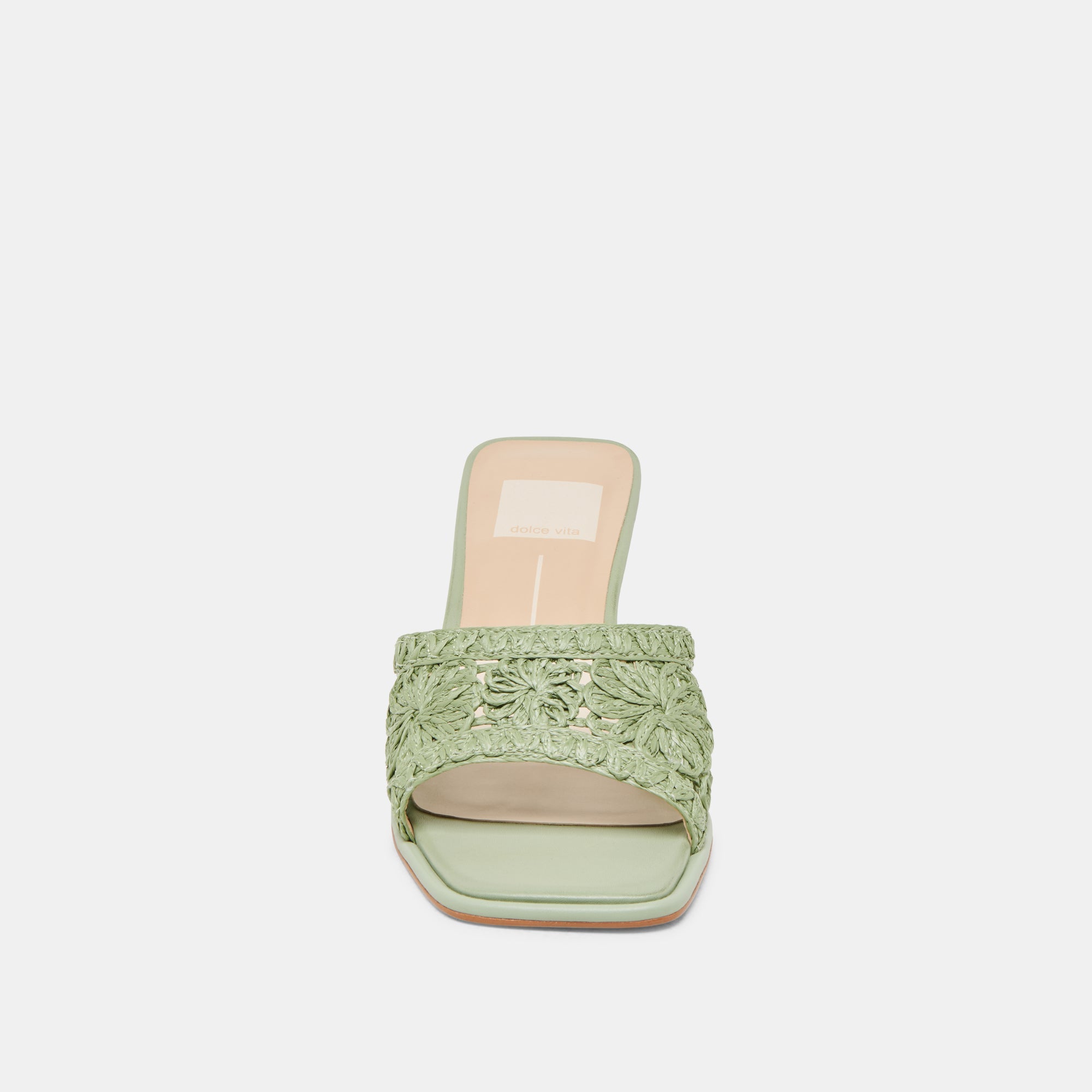 MAYLAH HEELS SAGE MACRAME