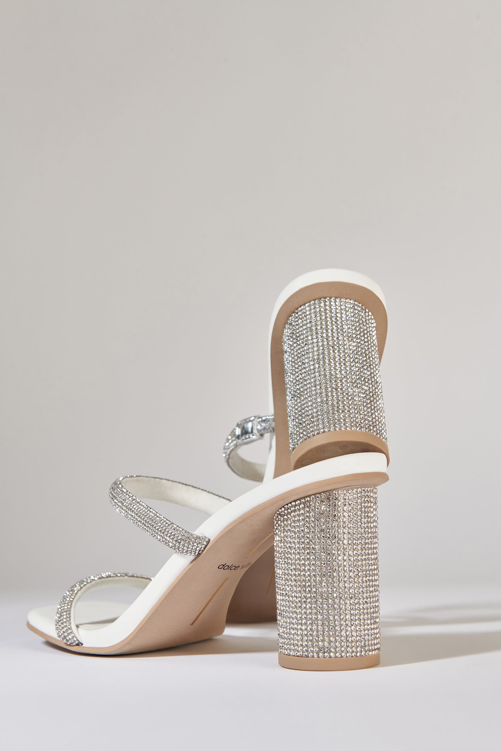 NOLES RHINESTONE HEELS CRYSTAL RHINESTONE - re:vita