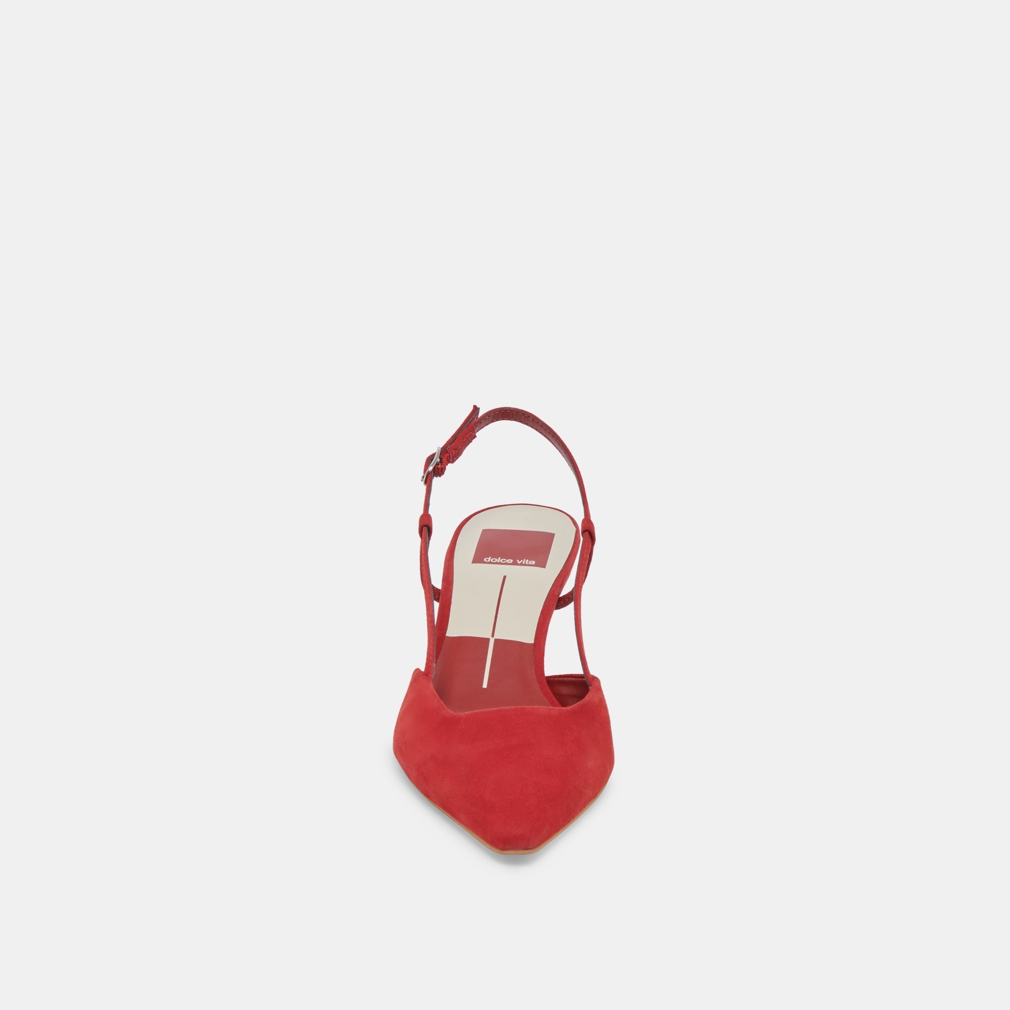ODELA HEELS CRIMSON SUEDE - re:vita