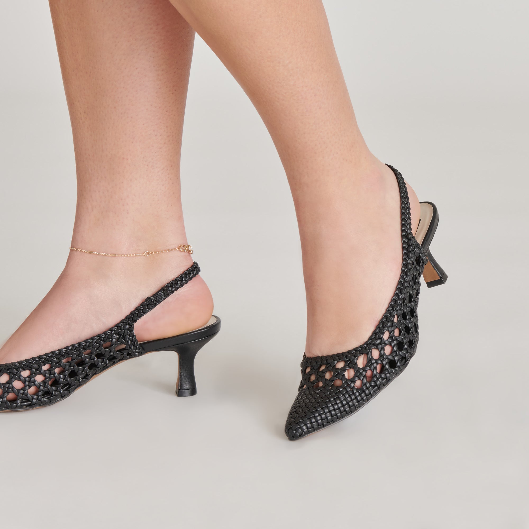 OLYMPA HEELS BLACK STELLA - re:vita