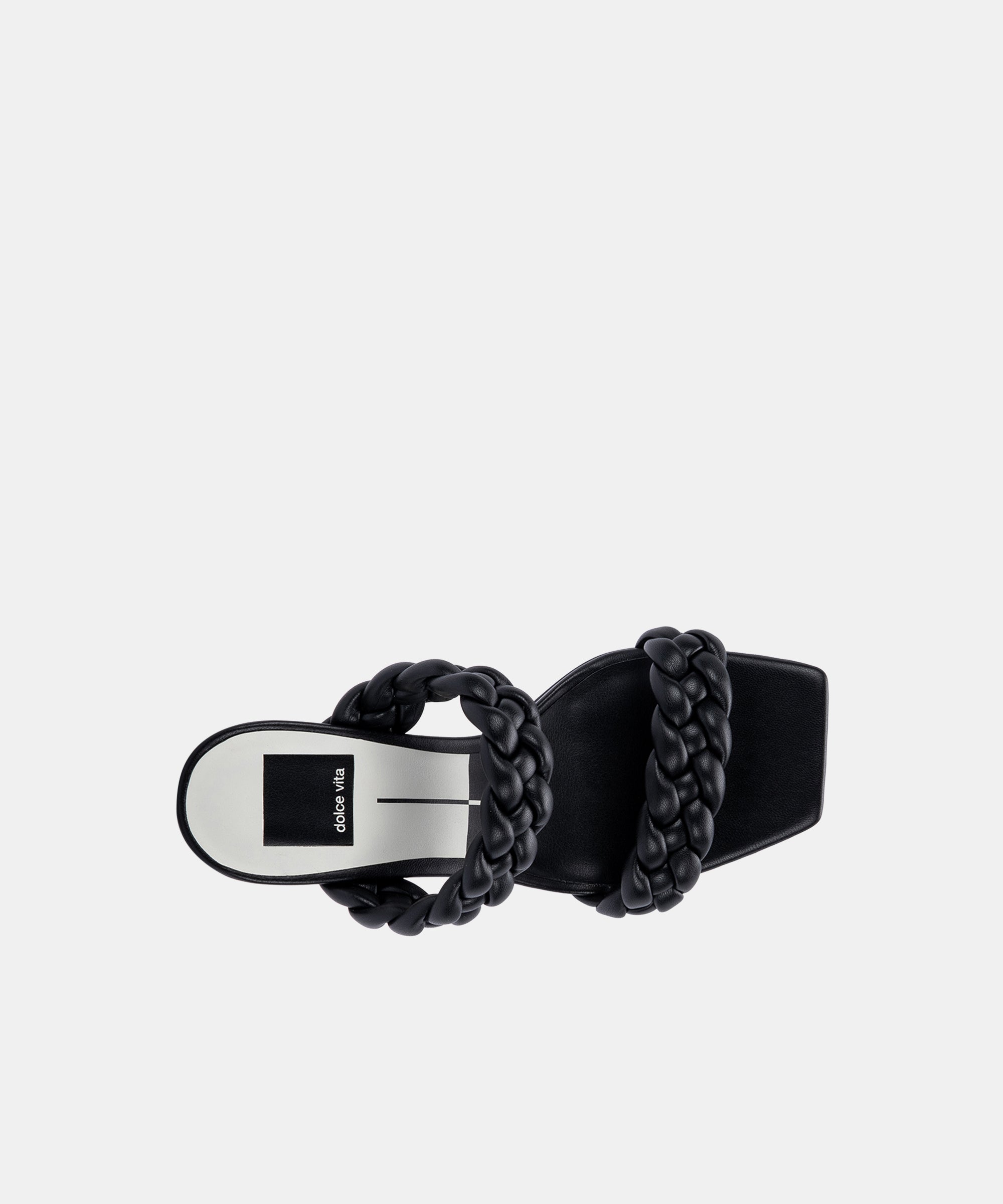 PAILY WIDE HEELS BLACK STELLA - re:vita