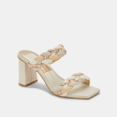 PAILY HEELS IVORY MULTI STELLA - re:vita