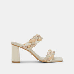 PAILY HEELS IVORY MULTI STELLA - re:vita