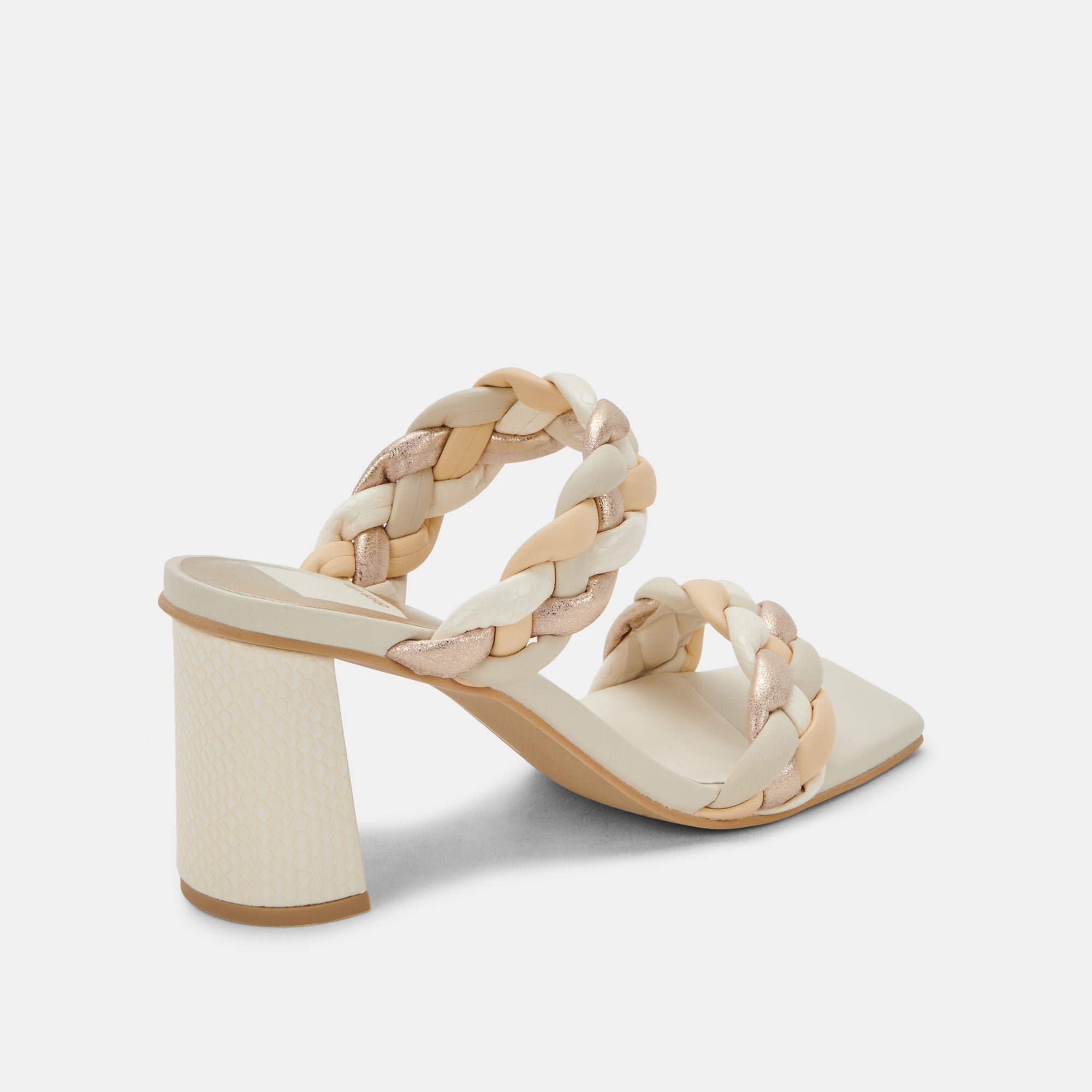 PAILY HEELS IVORY MULTI STELLA - re:vita