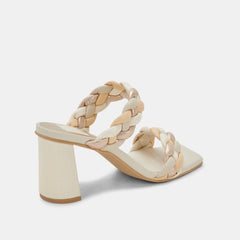 PAILY HEELS IVORY MULTI STELLA - re:vita