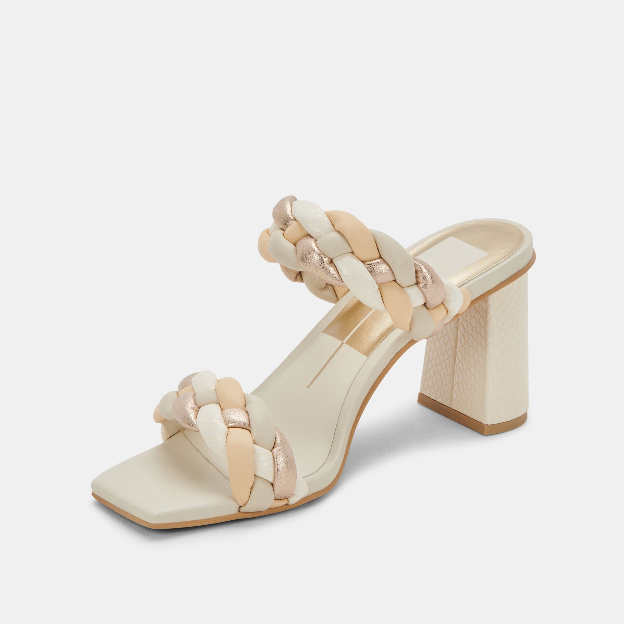PAILY HEELS IVORY MULTI STELLA - re:vita
