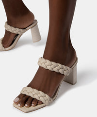 PAILY HEELS IVORY STELLA - re:vita