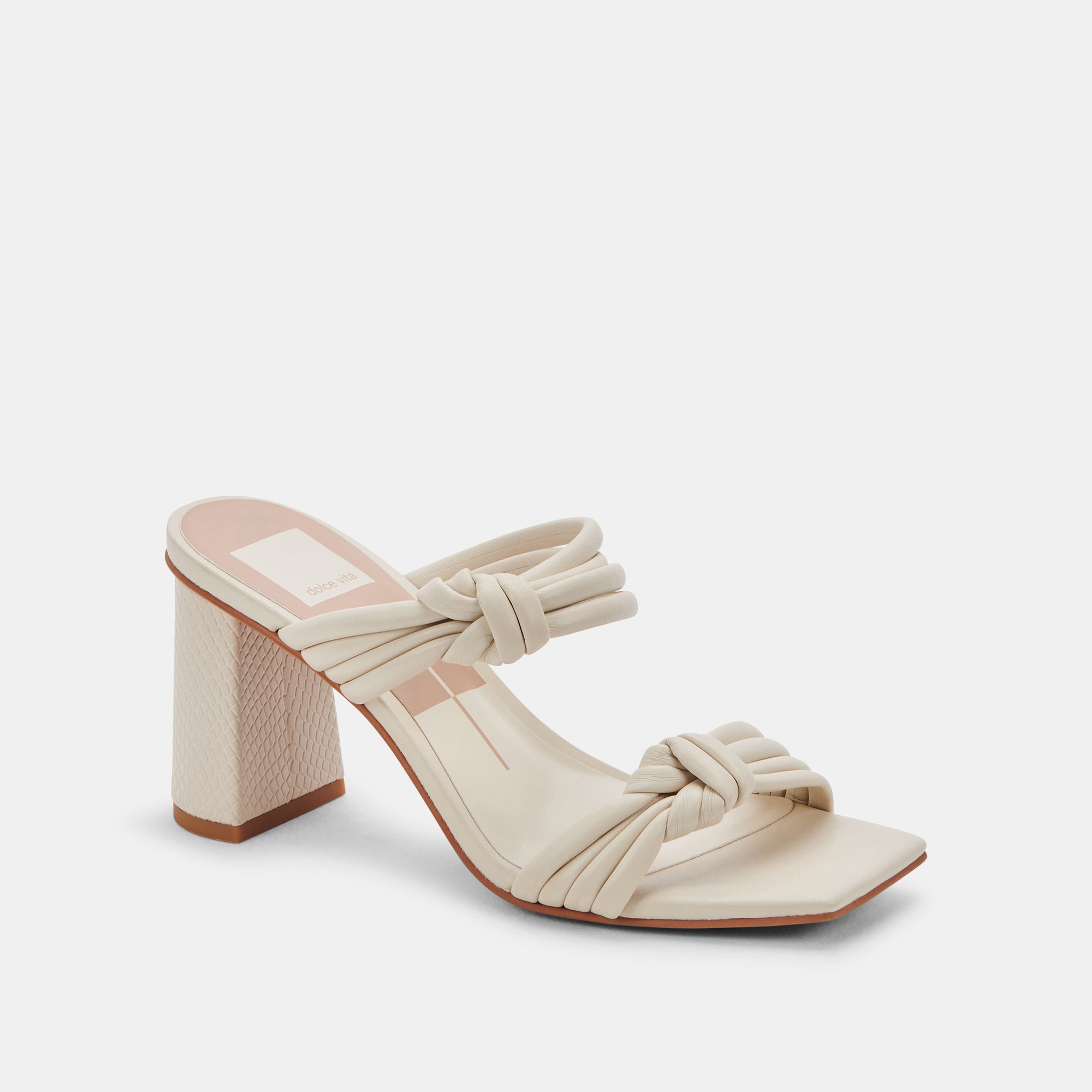 PAMA HEELS IVORY STELLA - re:vita