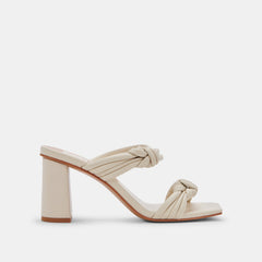 PAMA HEELS IVORY STELLA - re:vita