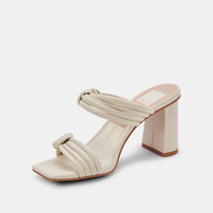 PAMA HEELS IVORY STELLA - re:vita