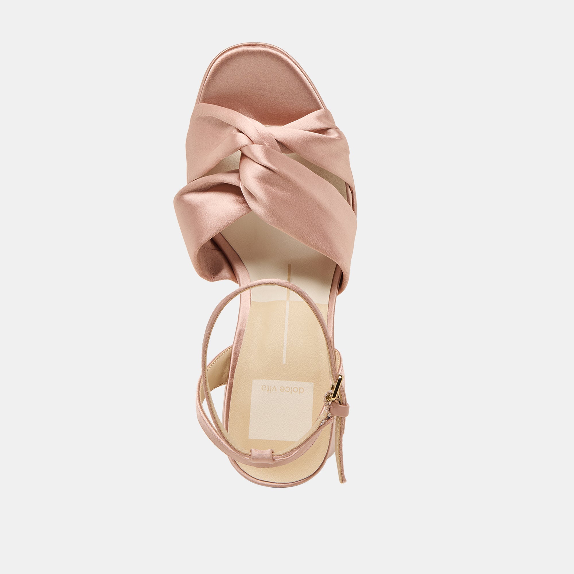 PARLO HEELS BLUSH SATIN
