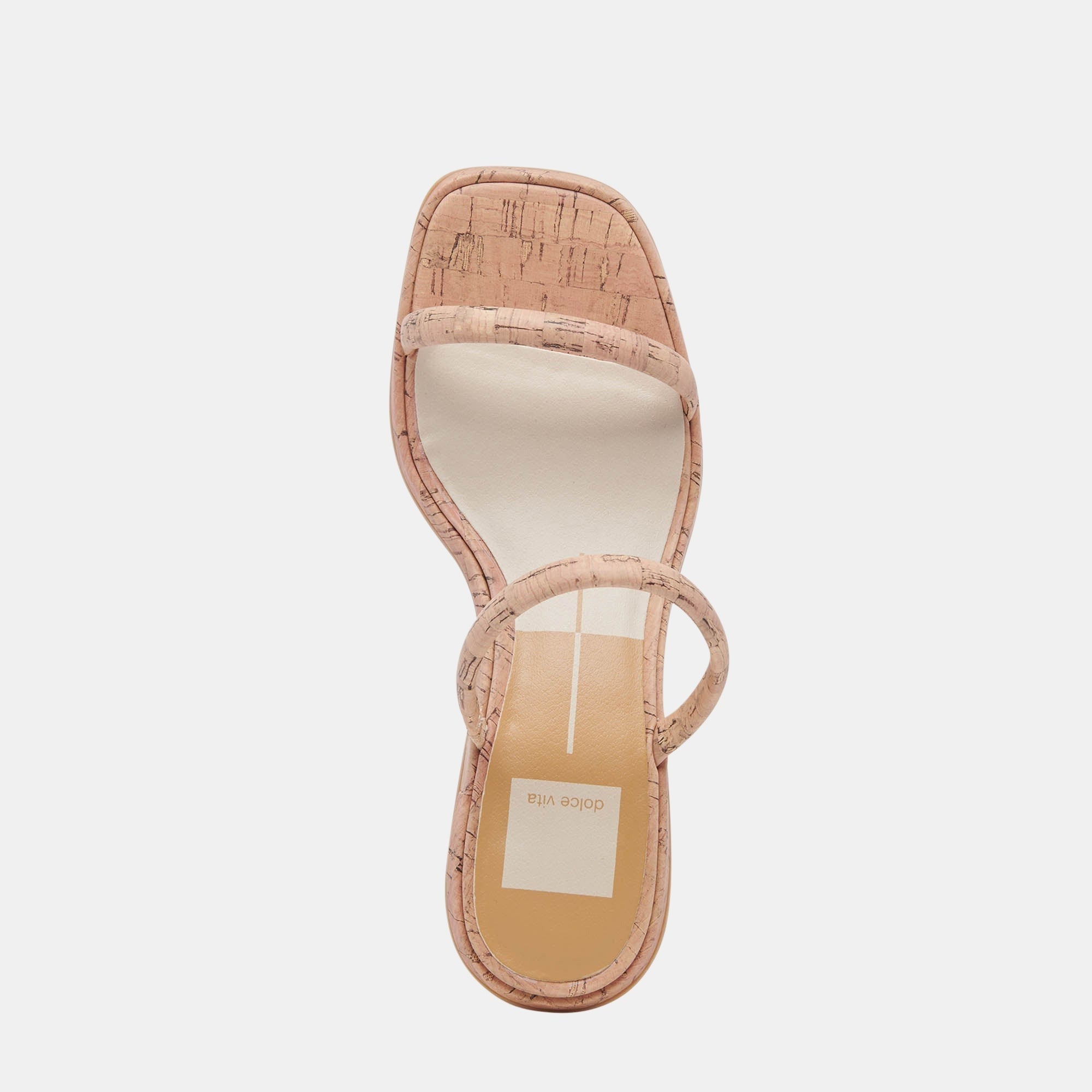 RAMIZE SANDALS NATURAL CORK - re:vita