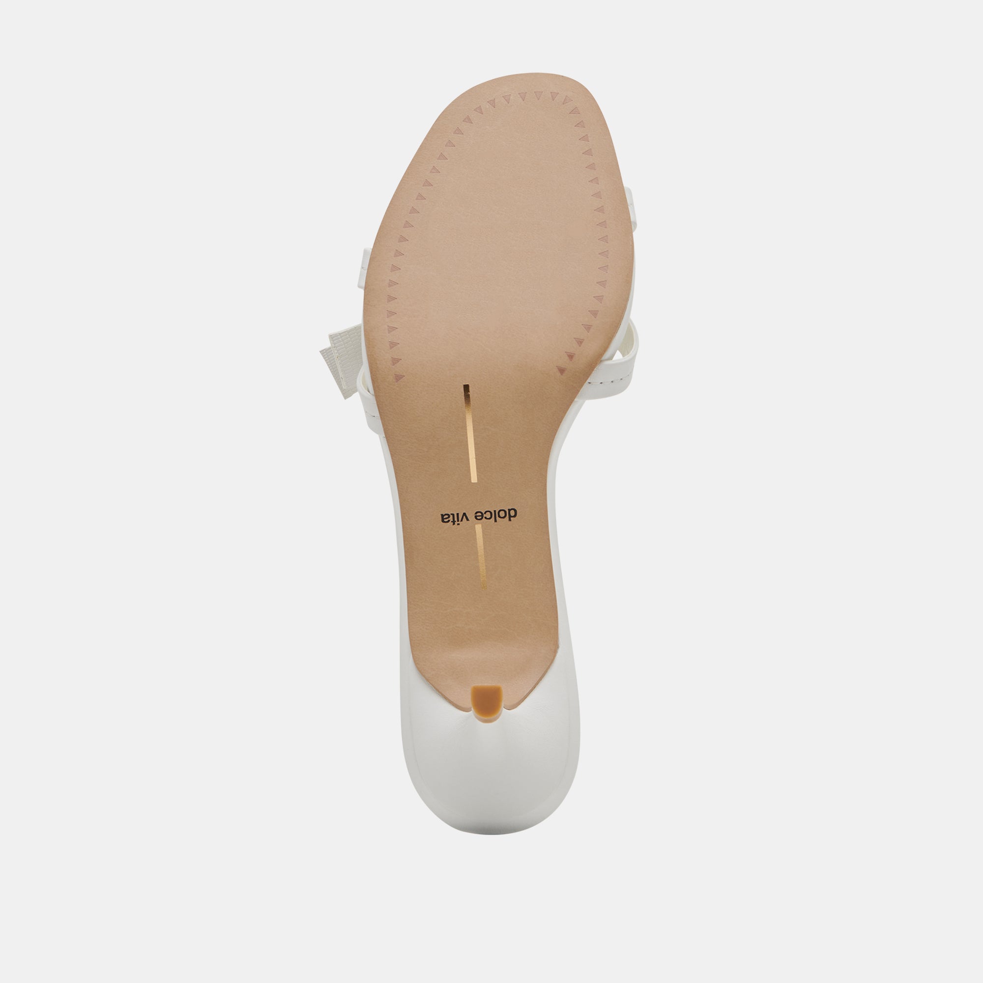 TERISA HEELS TRUE WHITE LEATHER