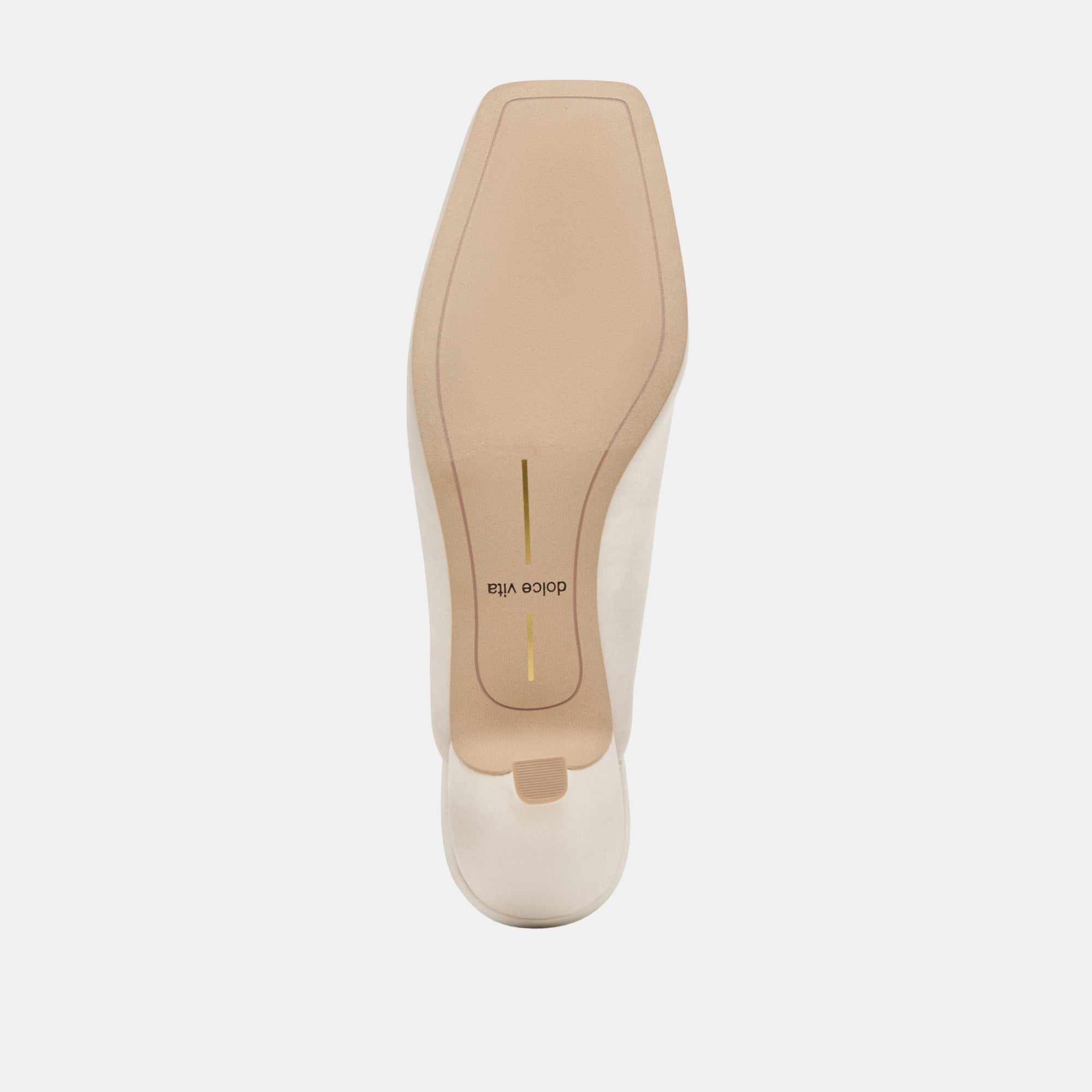 UMARA HEELS IVORY SATIN