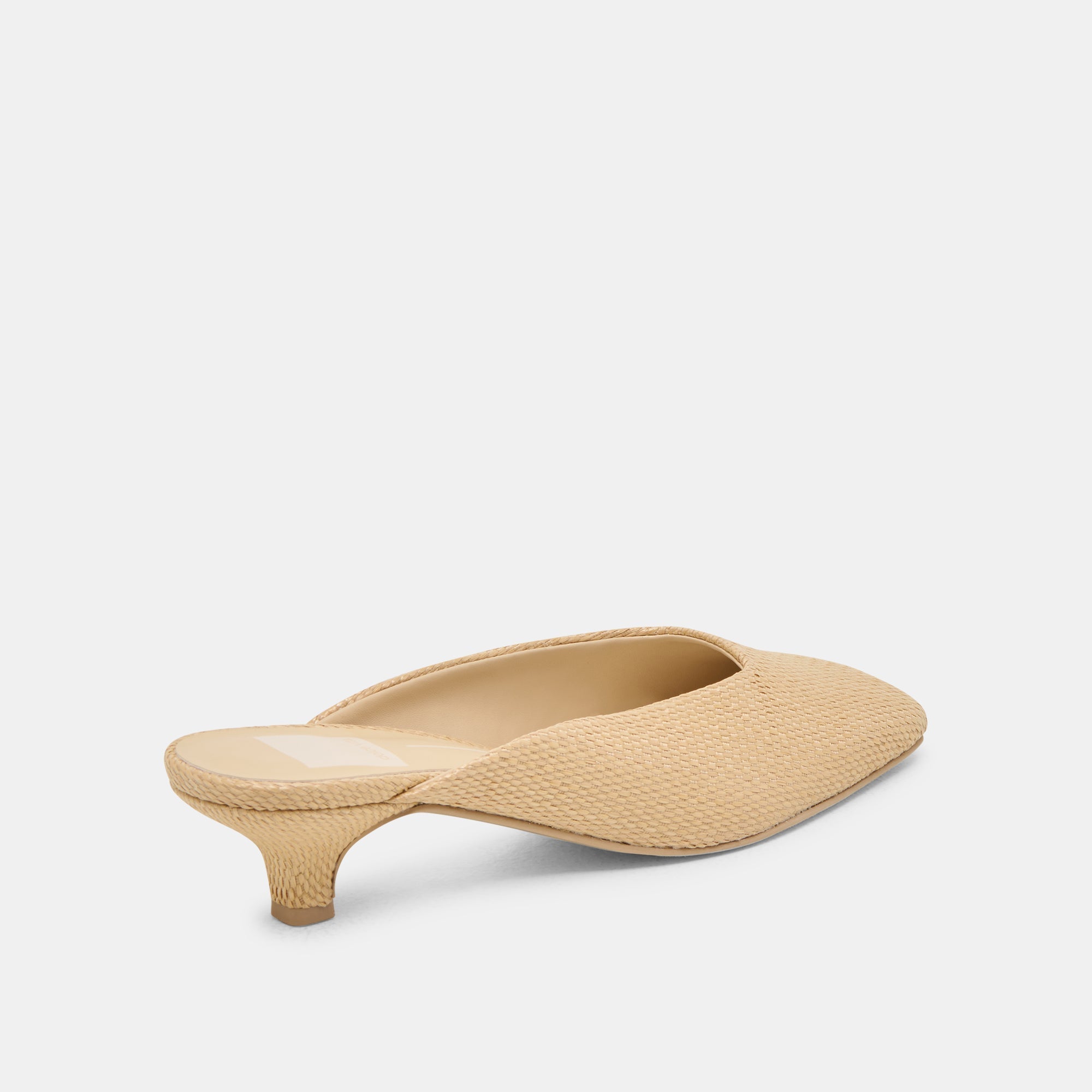 UMARA HEELS LT NATURAL RAFFIA