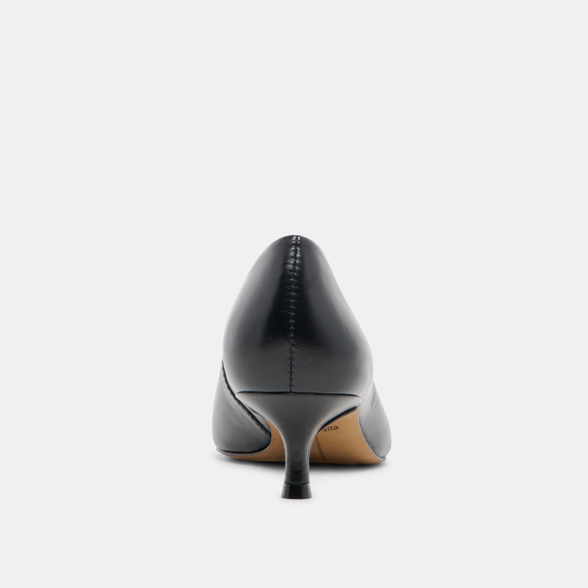 ALWYN HEELS MIDNIGHT CRINKLE PATENT