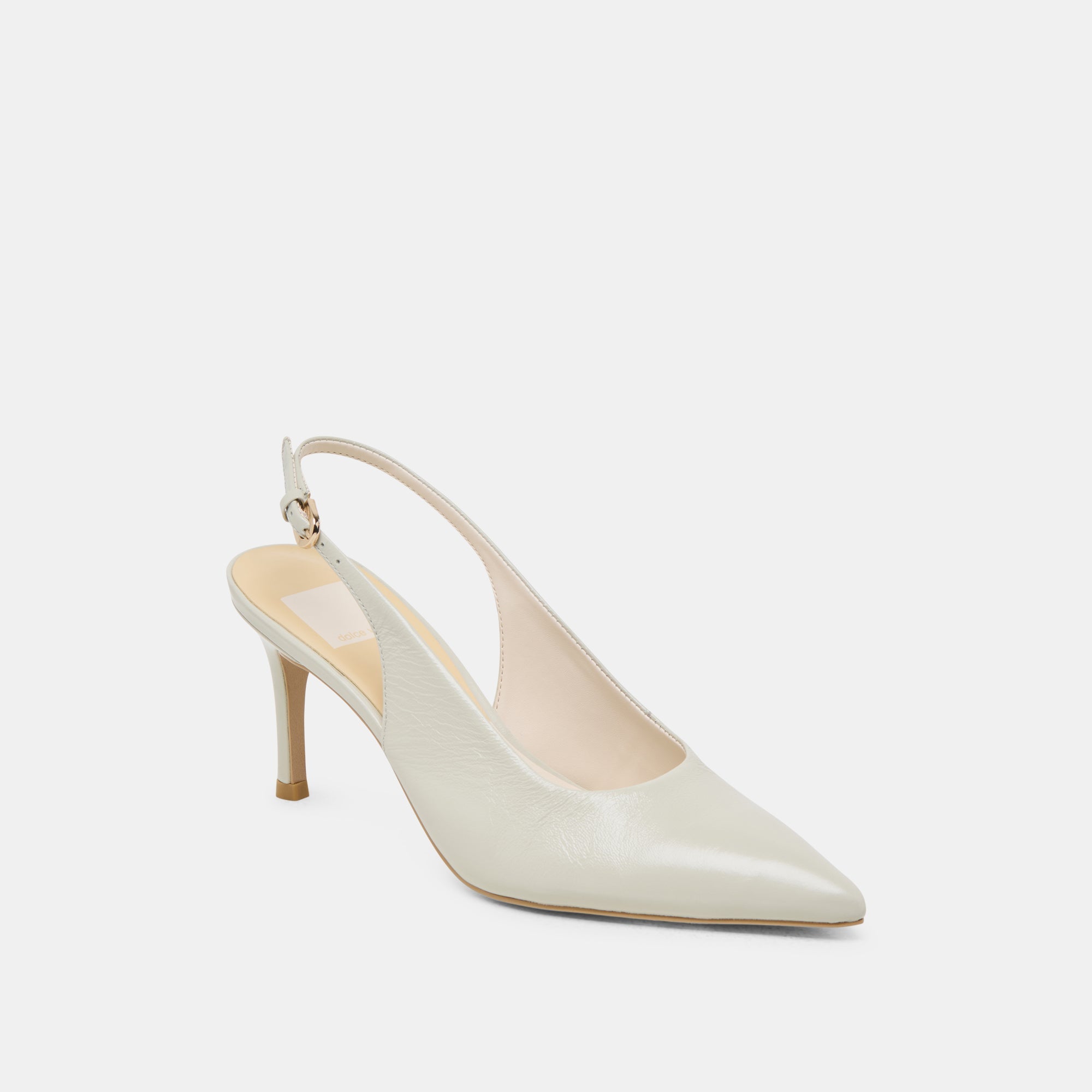 ELASI HEELS LIGHT SAGE LEATHER