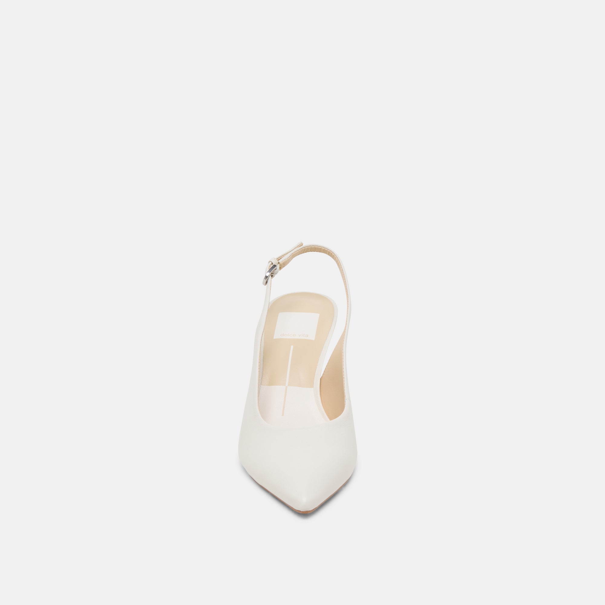 ELASI HEELS WHITE LEATHER