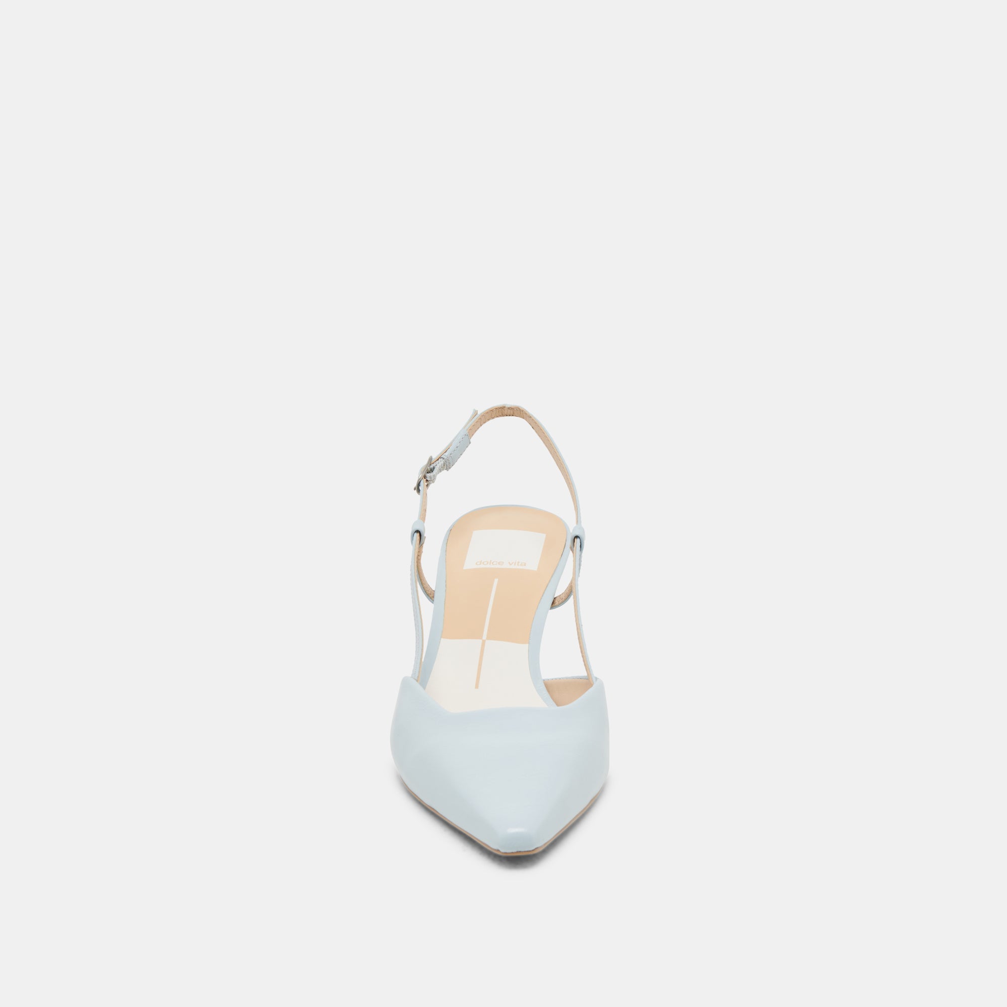 ODELA HEELS ICE BLUE LEATHER