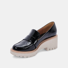 HENRI LOAFERS BLACK PATENT STELLA - re:vita