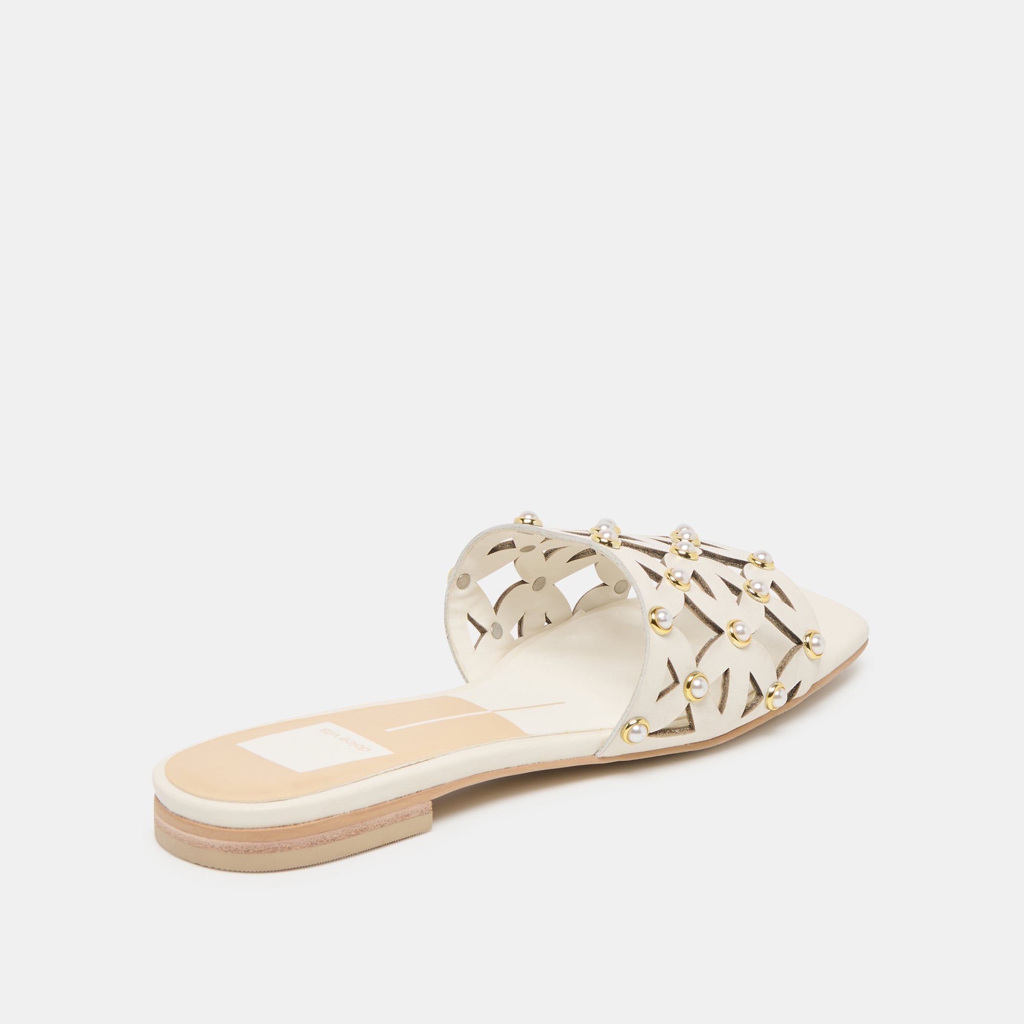 BERRIT SANDALS WHITE LEATHER