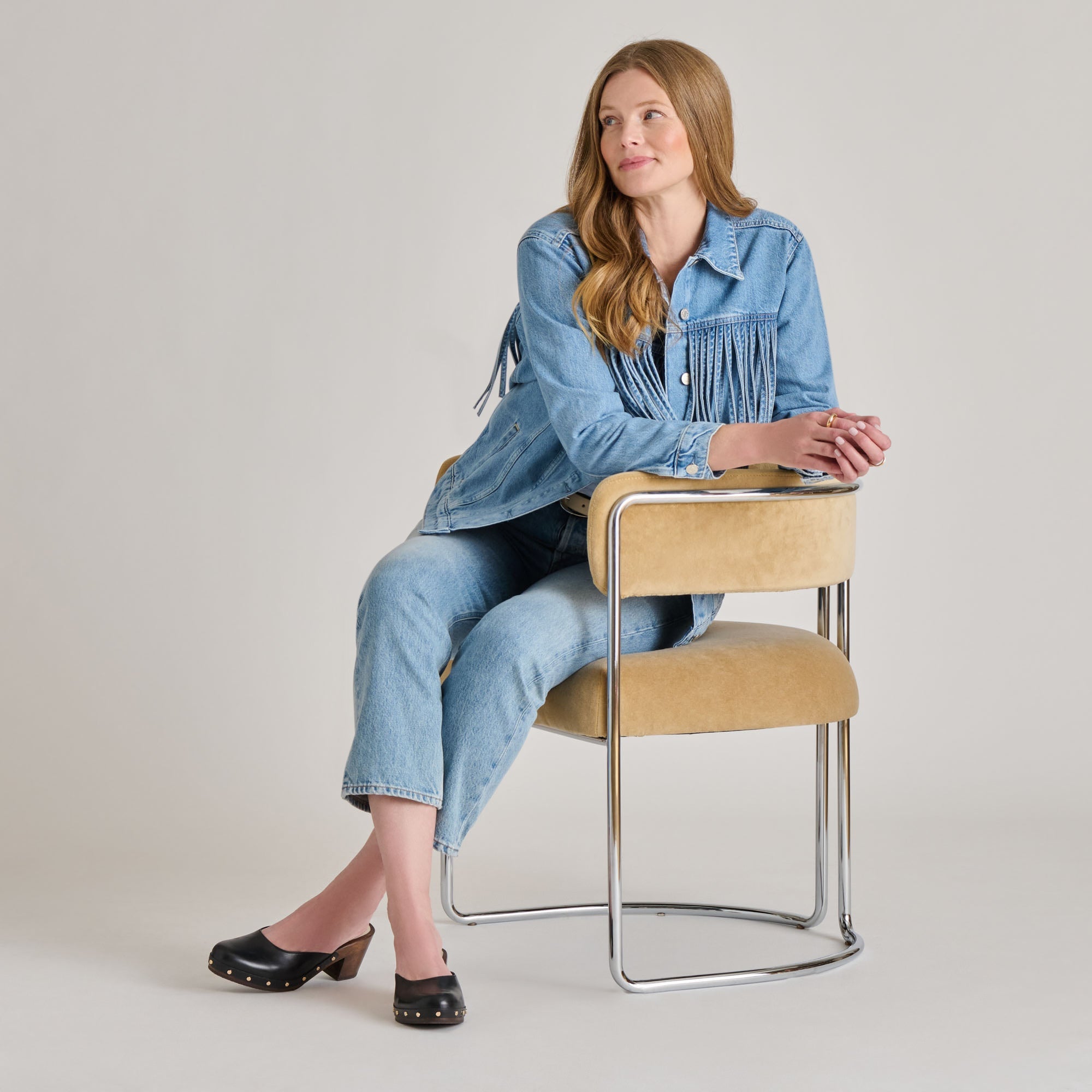 CAMYN HEELS BLACK LEATHER