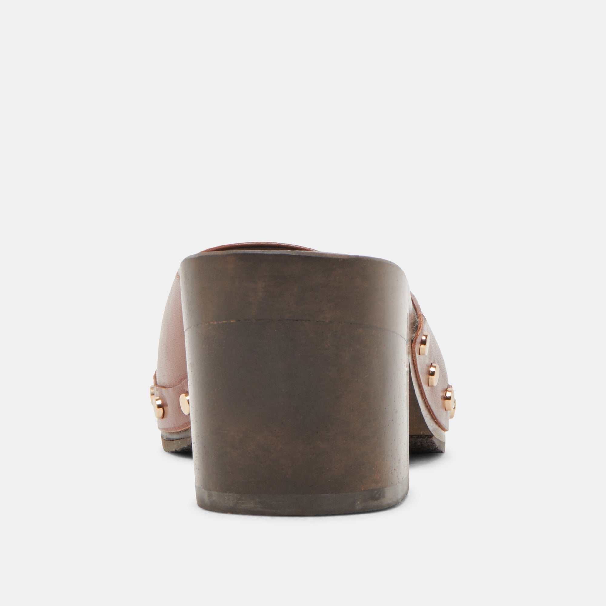 CAMYN HEELS BROWN LEATHER