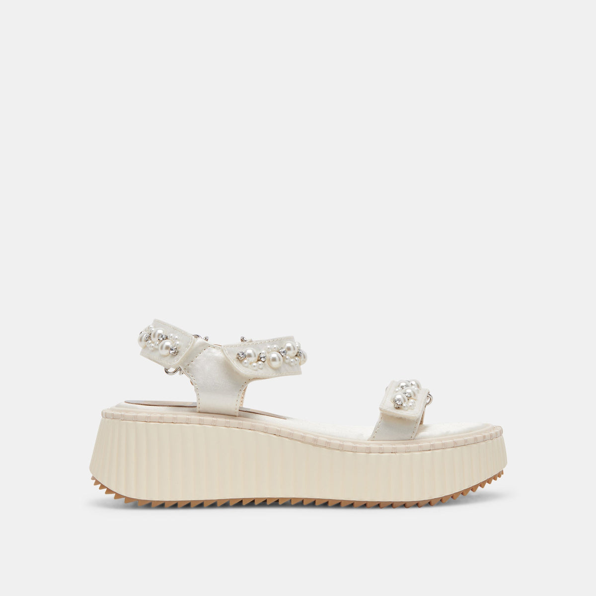 DEBRA PEARL SANDALS VANILLA PEARLS - re:vita