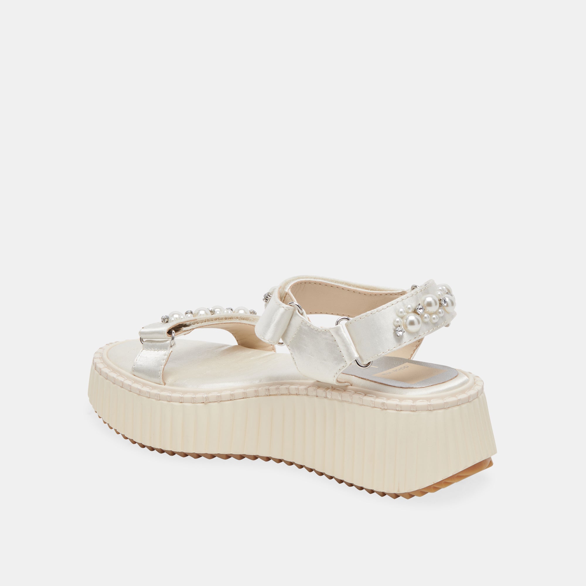 DEBRA PEARL SANDALS VANILLA PEARLS - re:vita