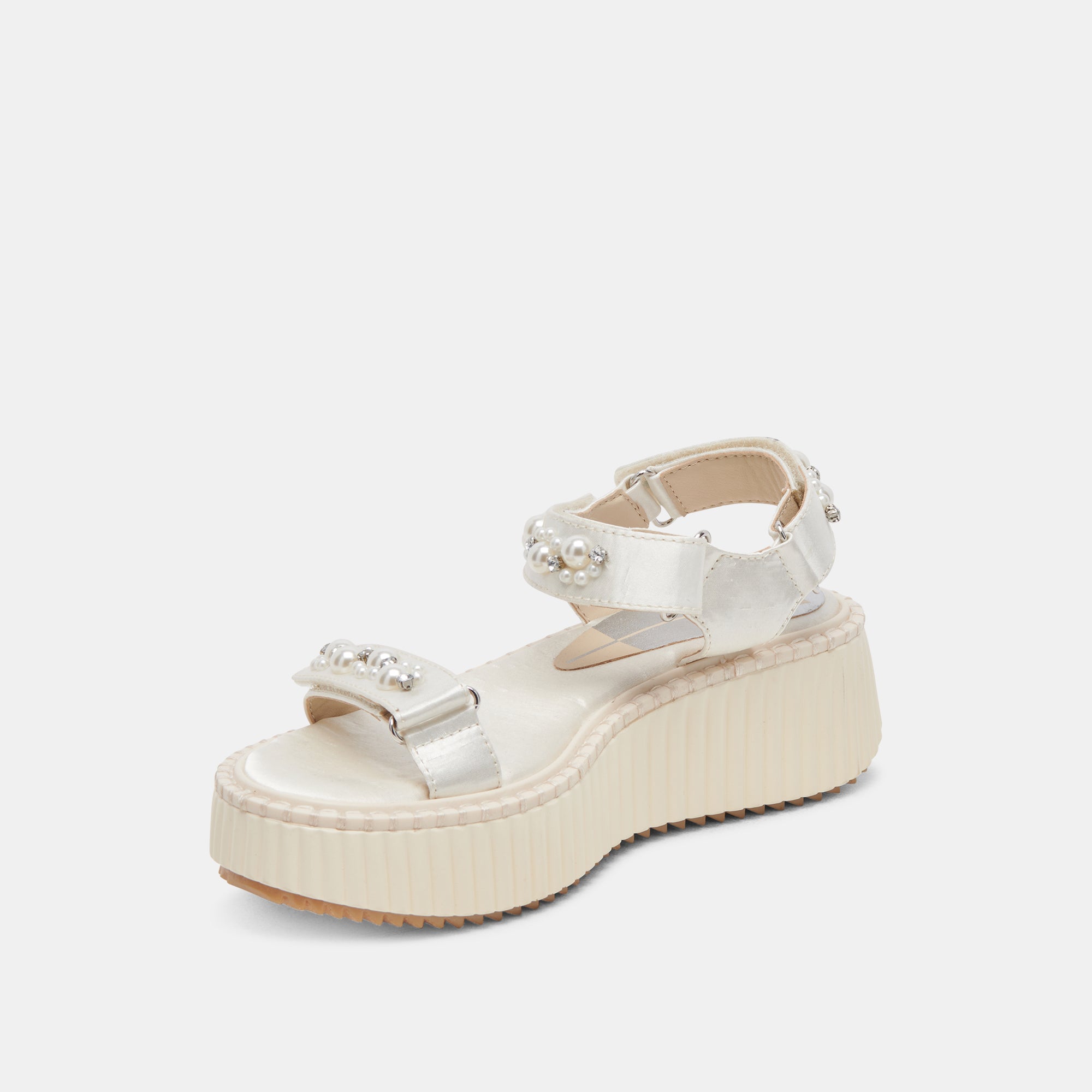 DEBRA PEARL SANDALS VANILLA PEARLS - re:vita