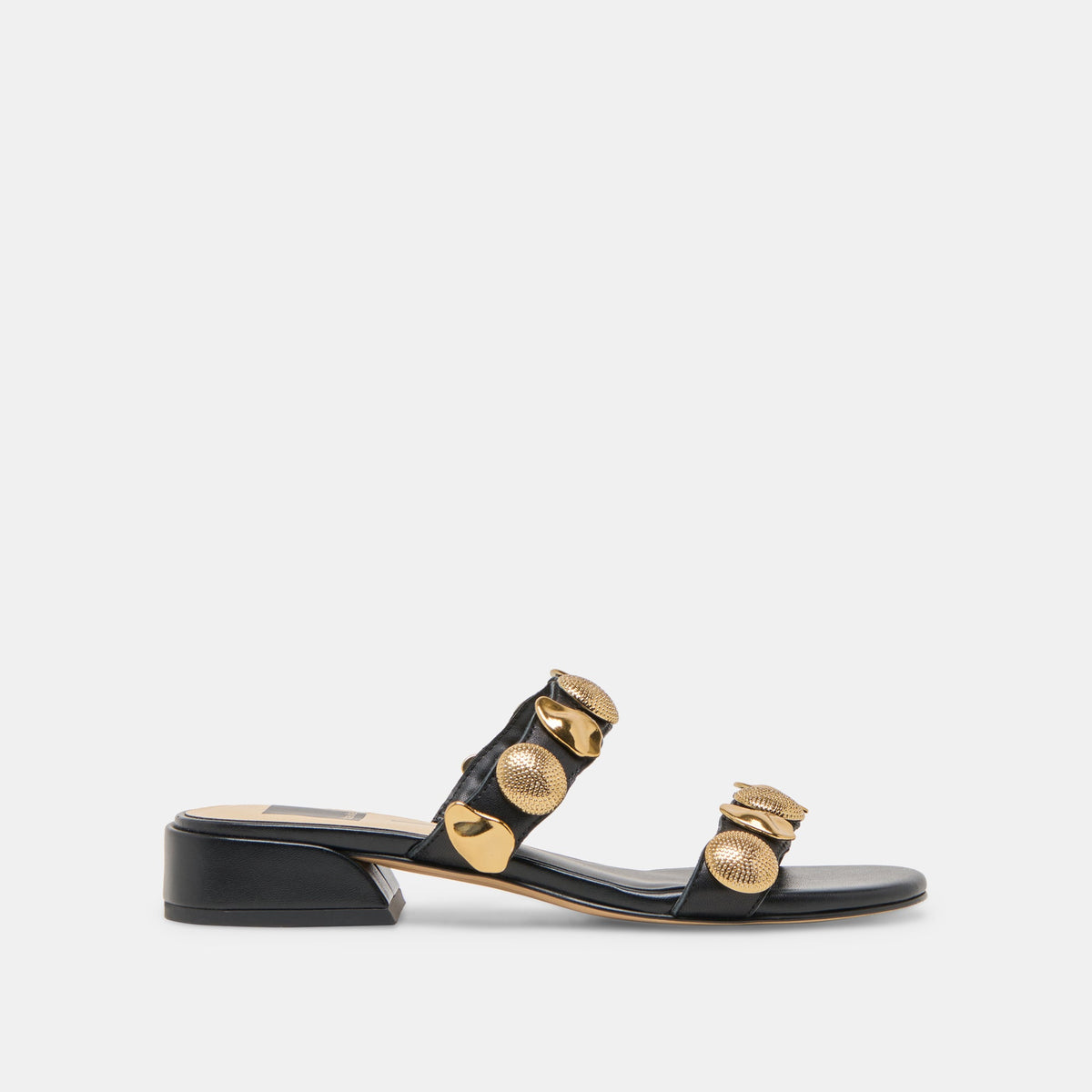 FARROW SANDALS BLACK LEATHER