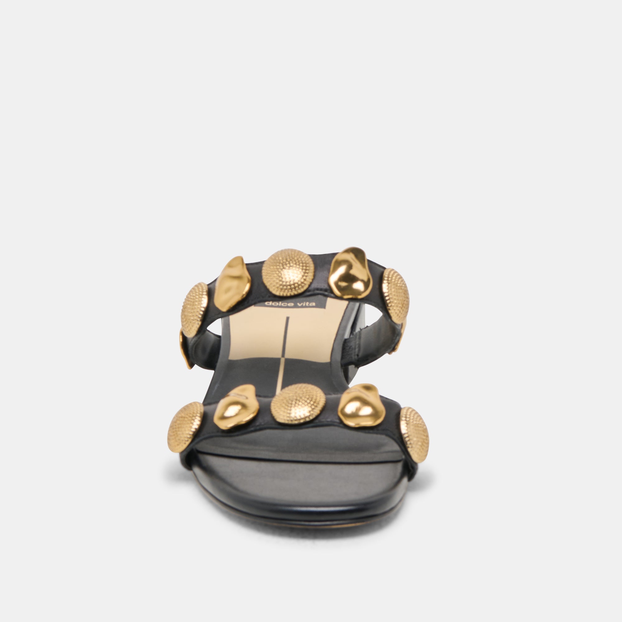 FARROW SANDALS BLACK LEATHER