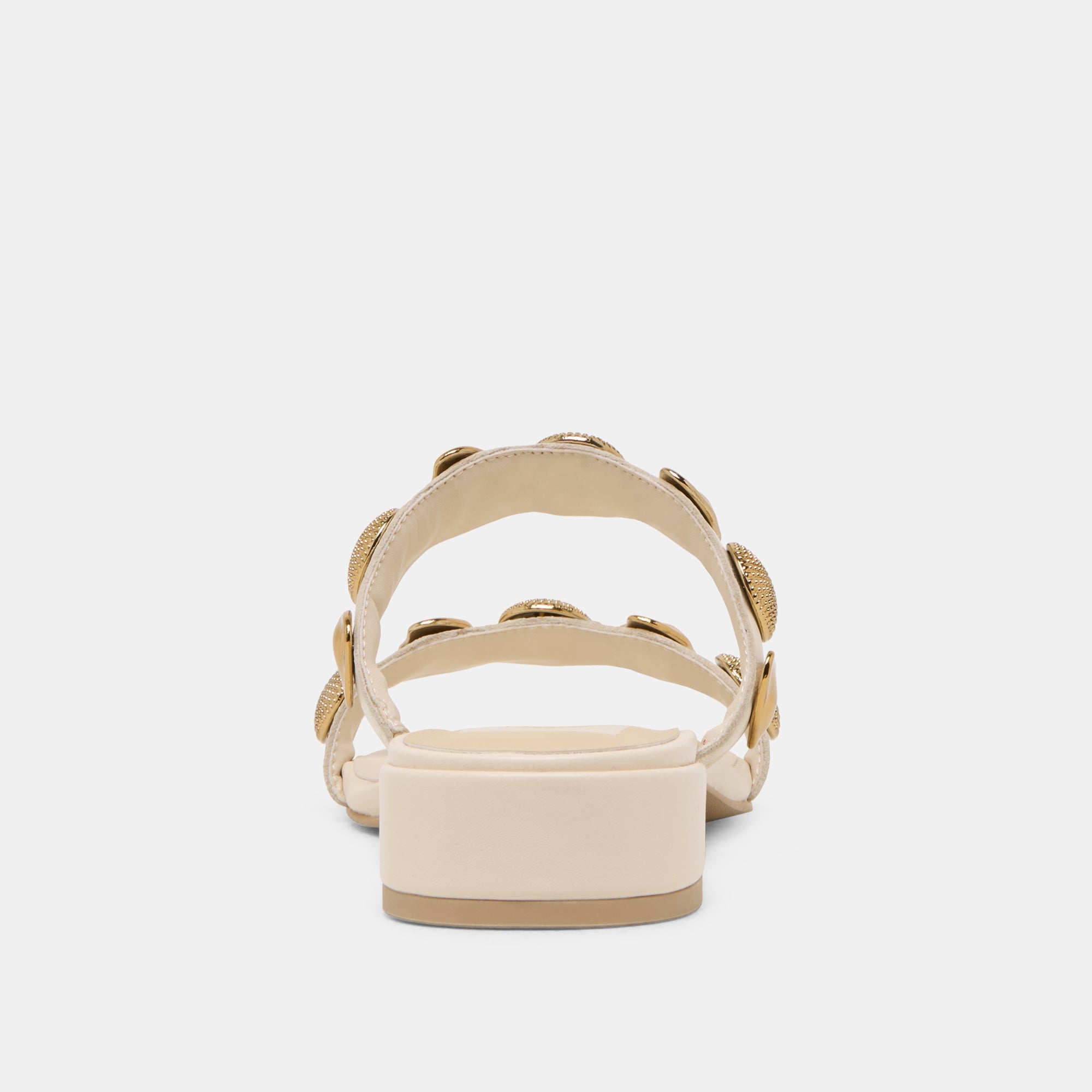 FARROW SANDALS CREME LEATHER