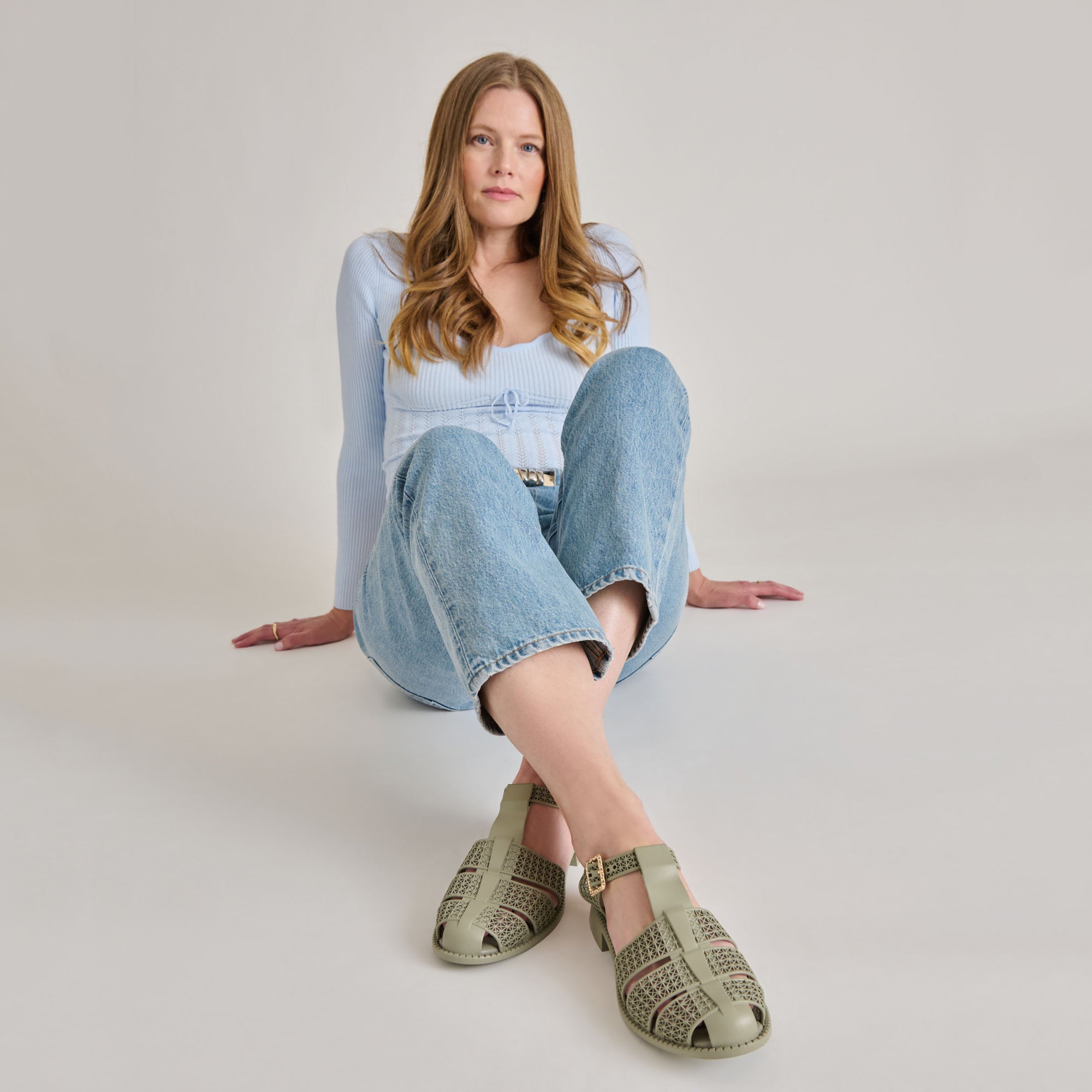 HOLIS 3D SANDALS LT SAGE