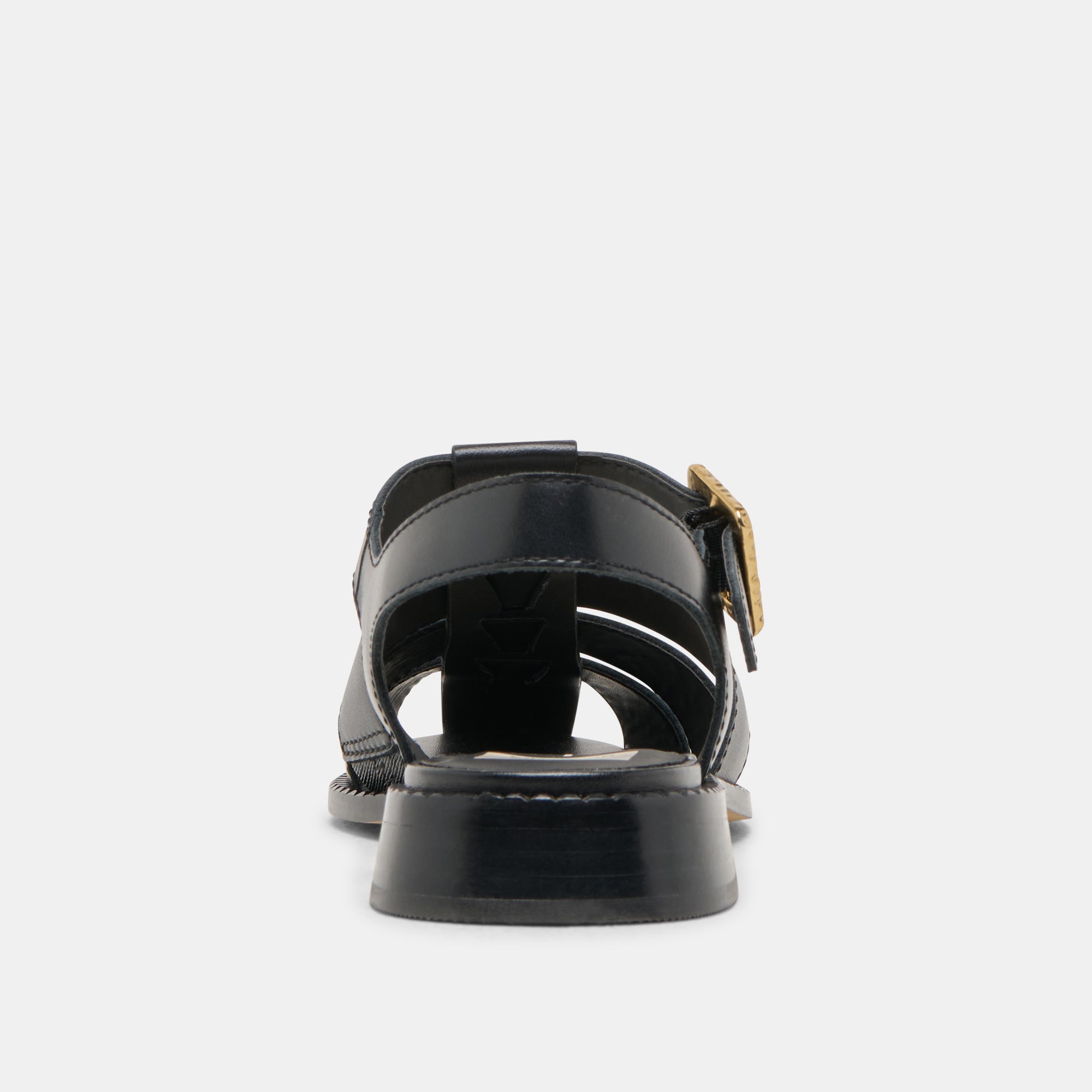 HOLIS SANDALS BLACK LEATHER