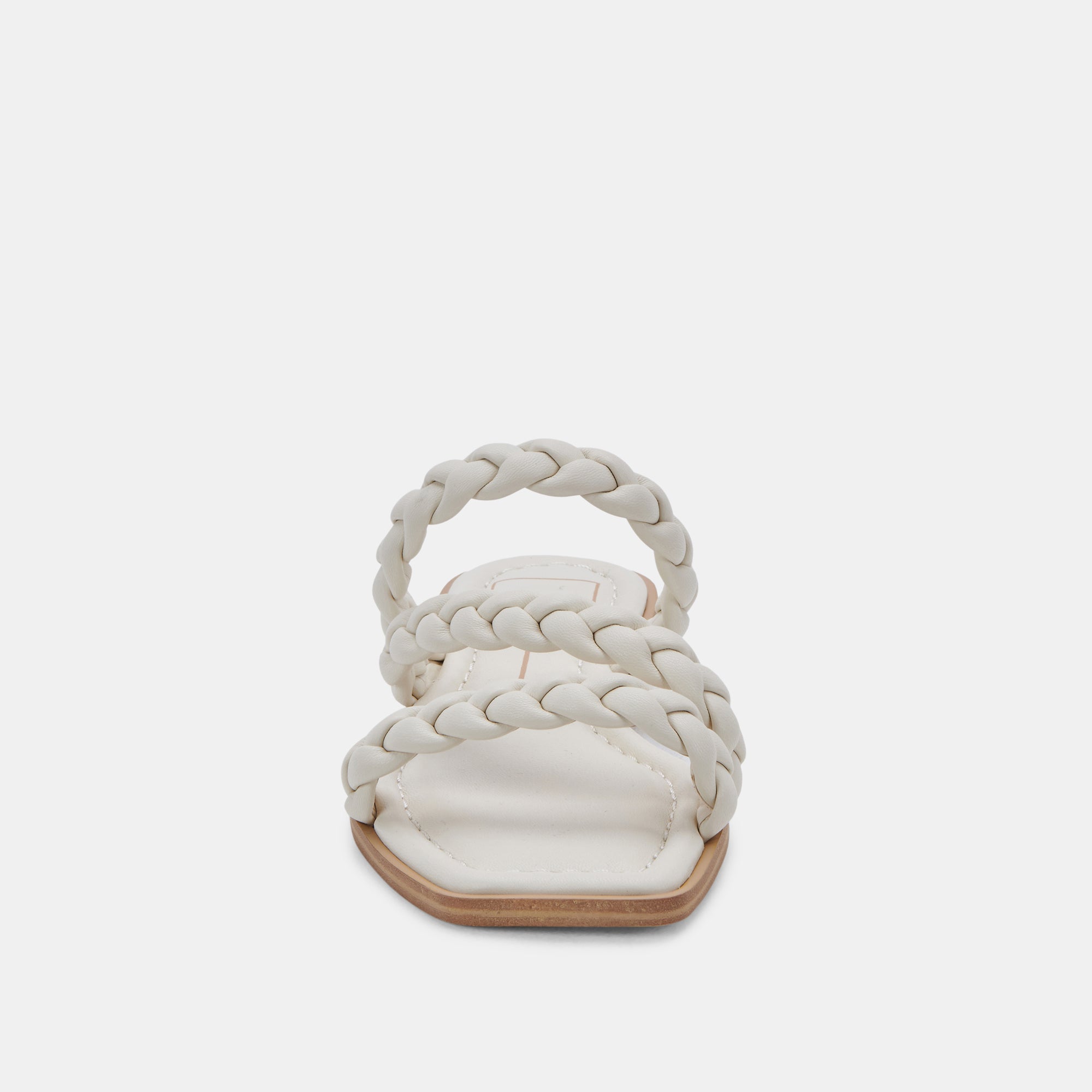IMAN WIDE SANDALS IVORY STELLA - re:vita